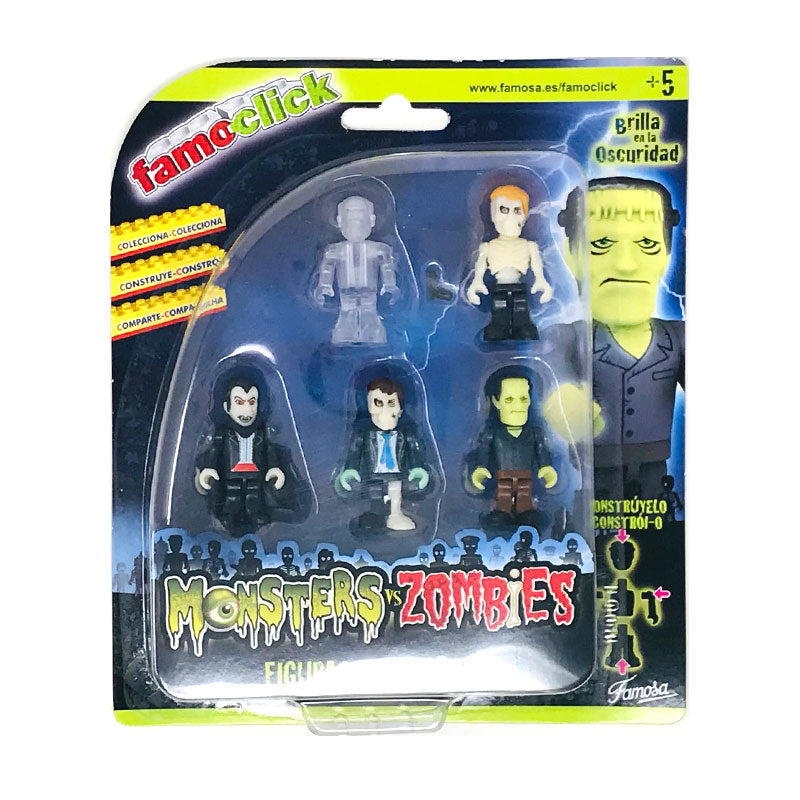 Famoclick 700010632 Blister Pack 5 Figures (Set 2)