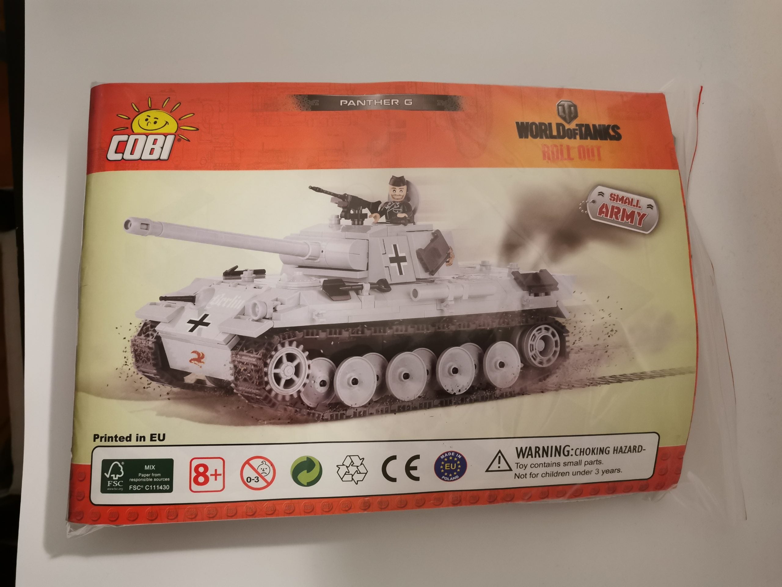 Cobi 3012 Panther G (World of Tanks) usado