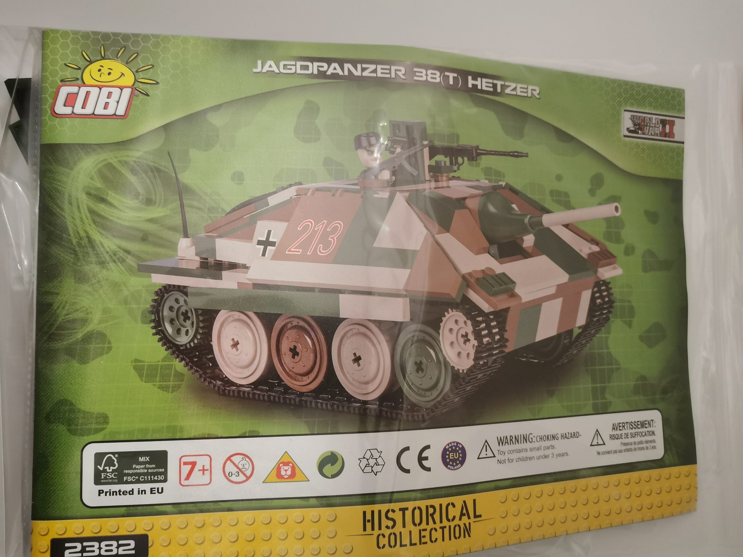Cobi 2382 Jagdpanzer 38 Hetzer used