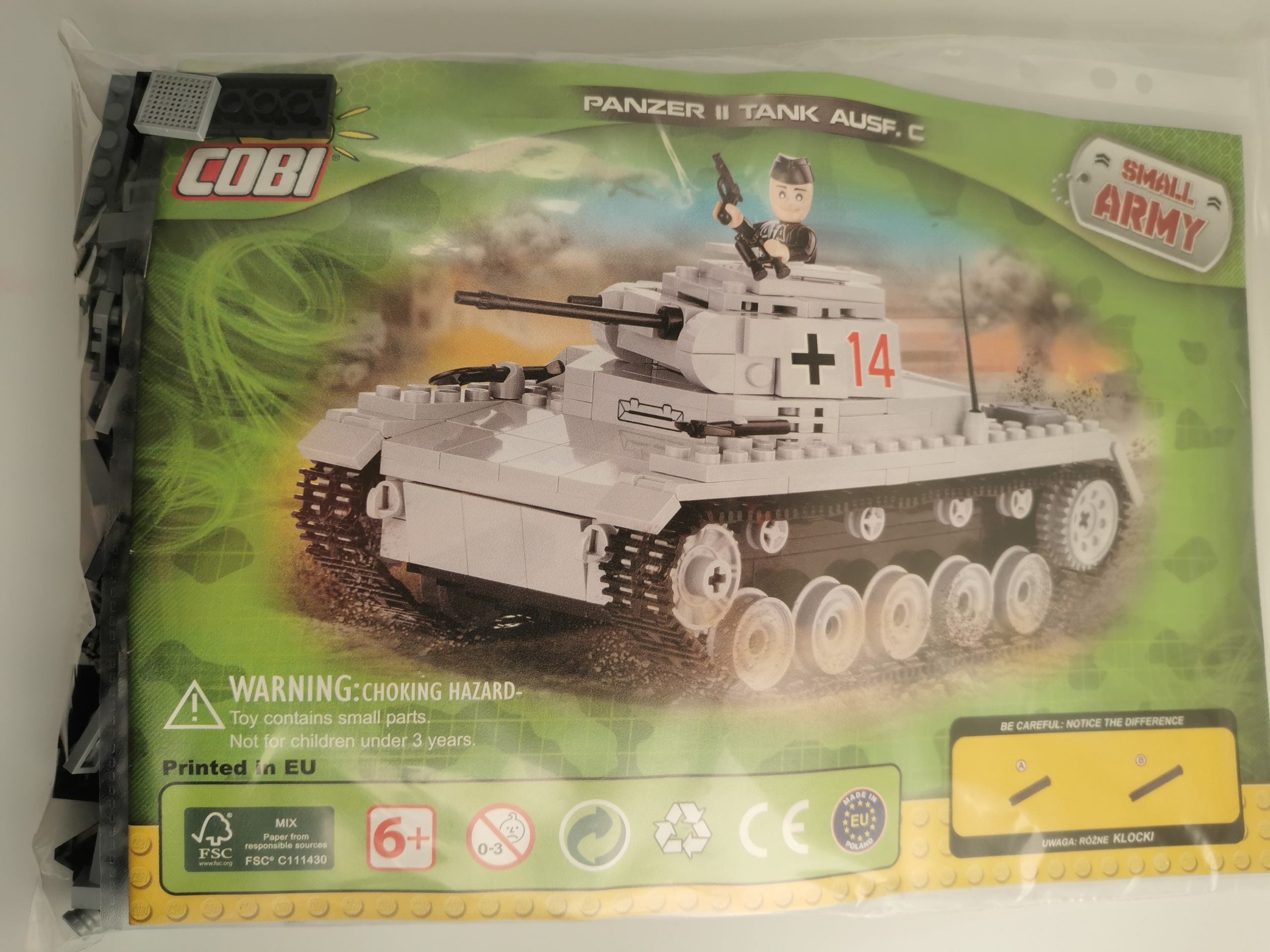 Cobi 2459 Panzer II Ausf. C (2. Version) gebraucht