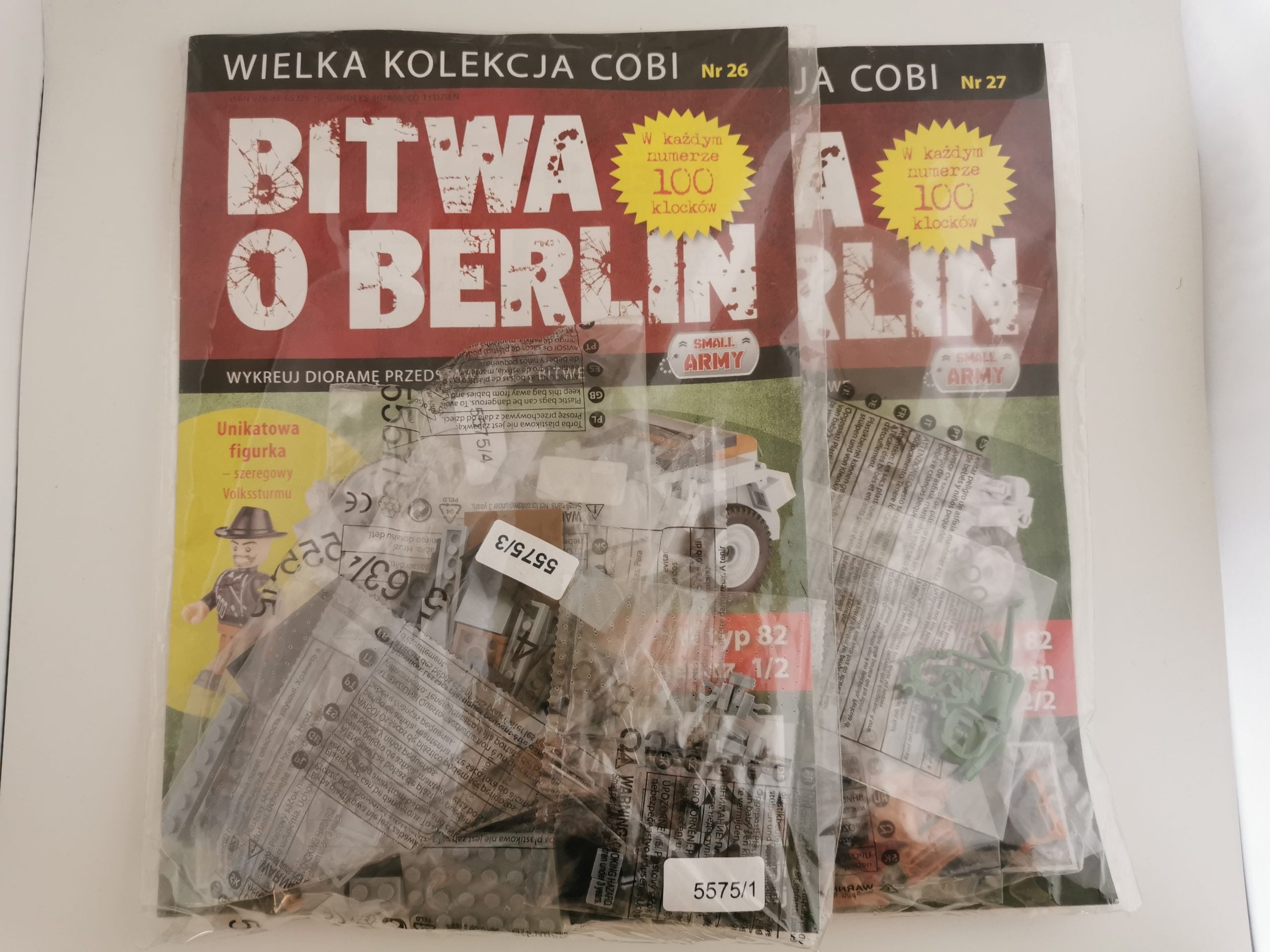 Cobi BITWA booklets 26 &amp; 27 Kübelwagen