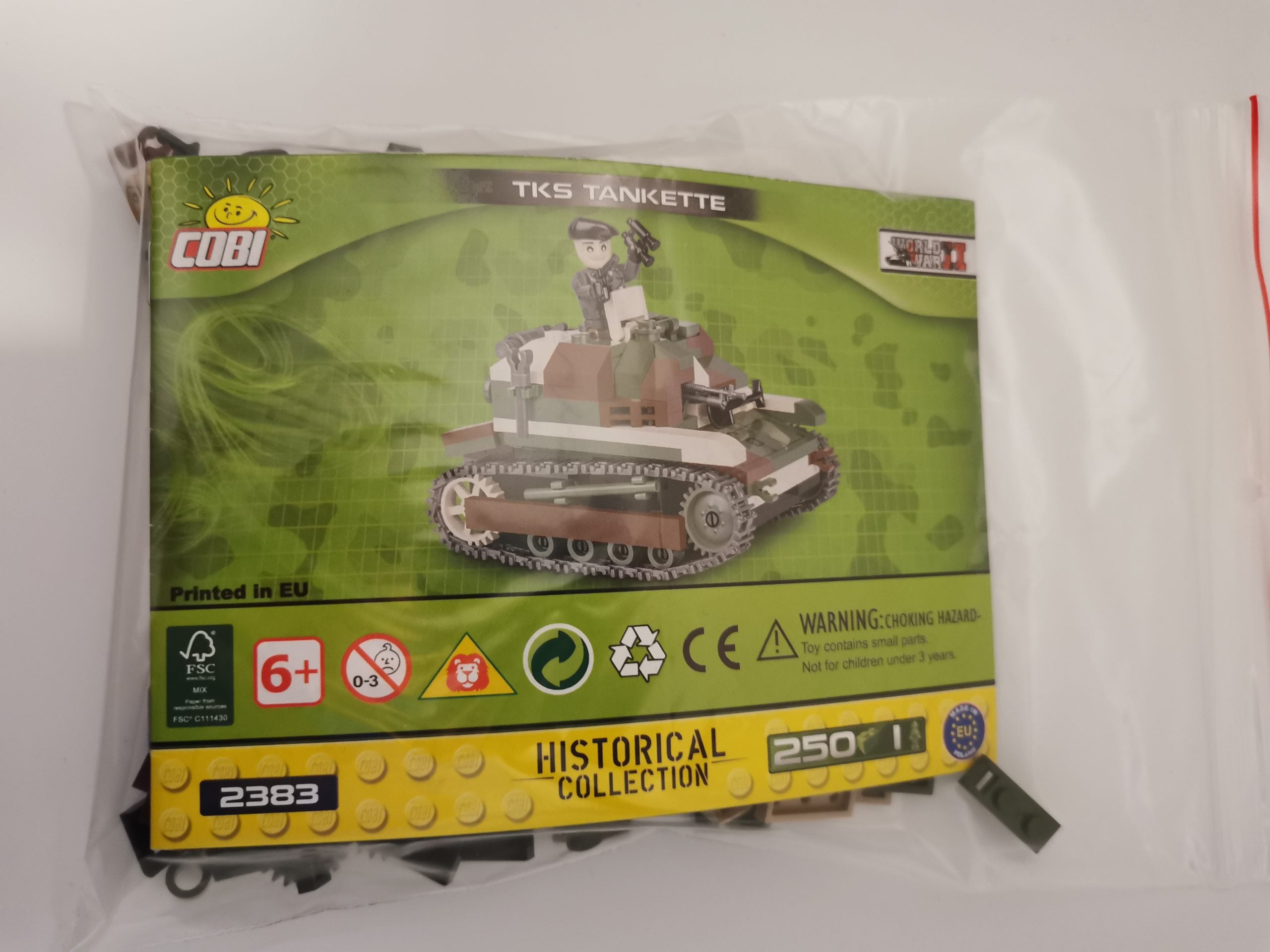 Cobi 2383 TKS tankette used