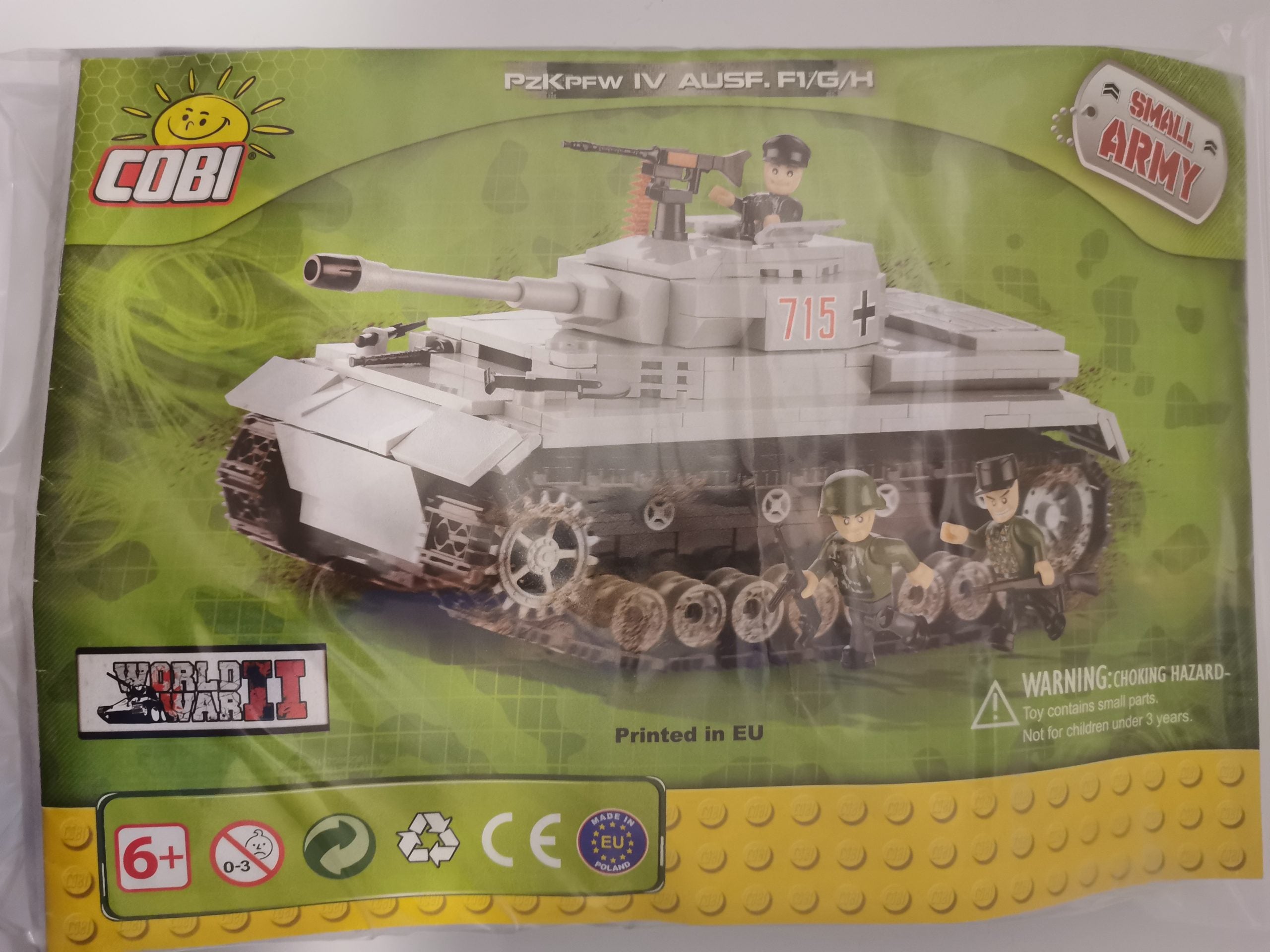 Cobi 2461 PzKpfw IV Ausf.FI/G/H usado