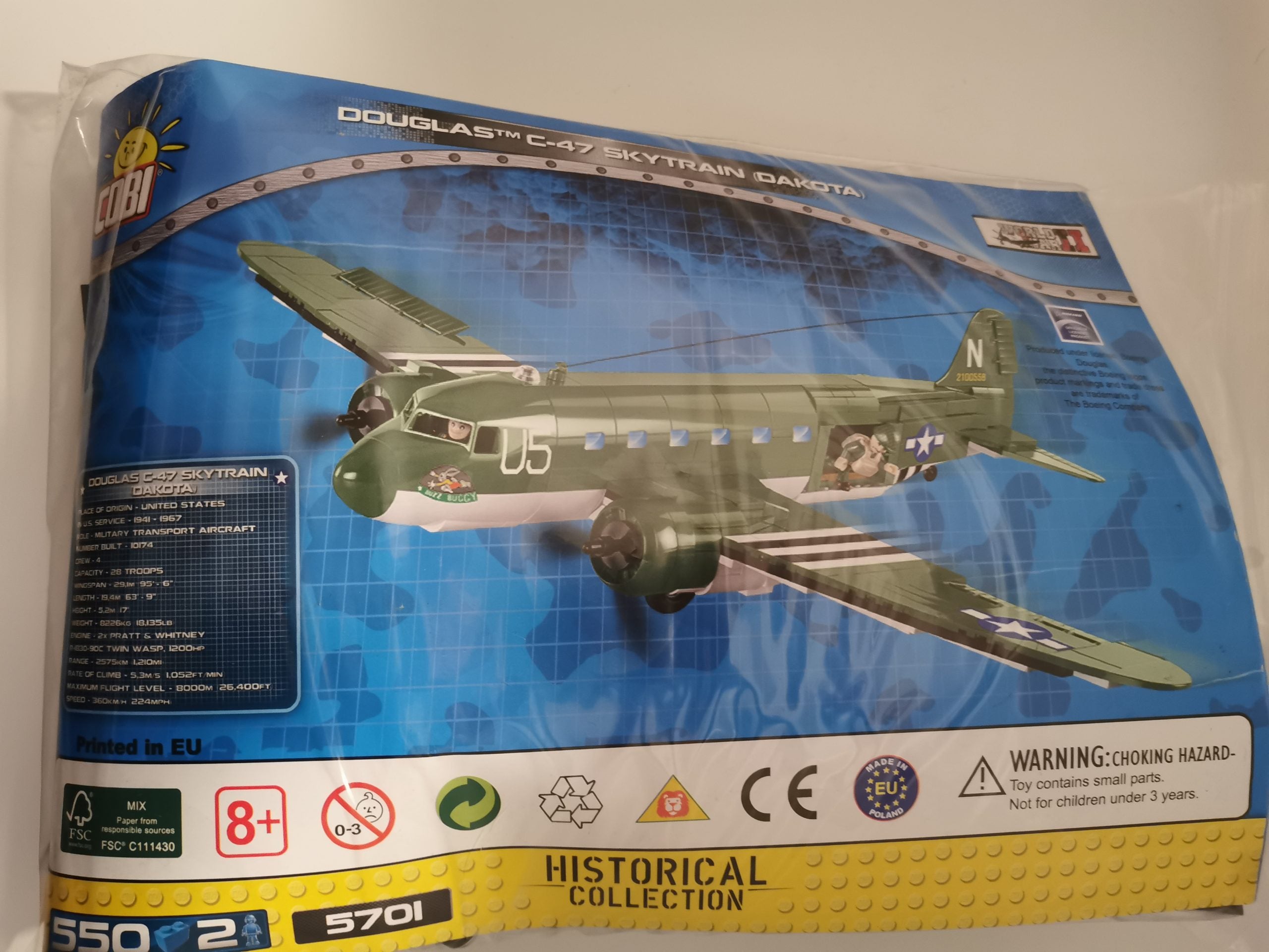 Cobi 5701 V2 Douglas C-47 Skytrain (Dakota) gebraucht