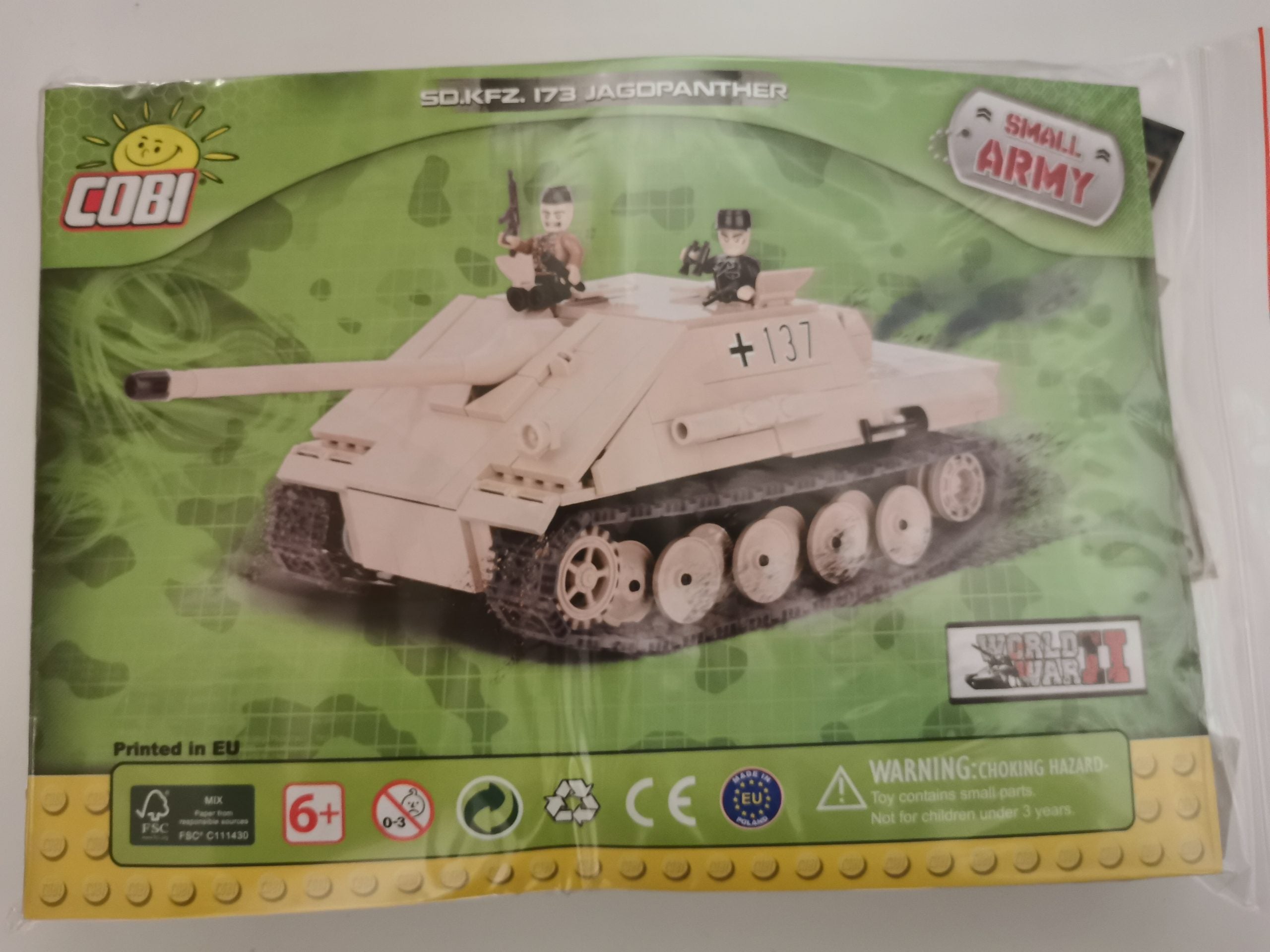 Cobi 2473 Sd.Kfz 173 Jagdpanther gebraucht
