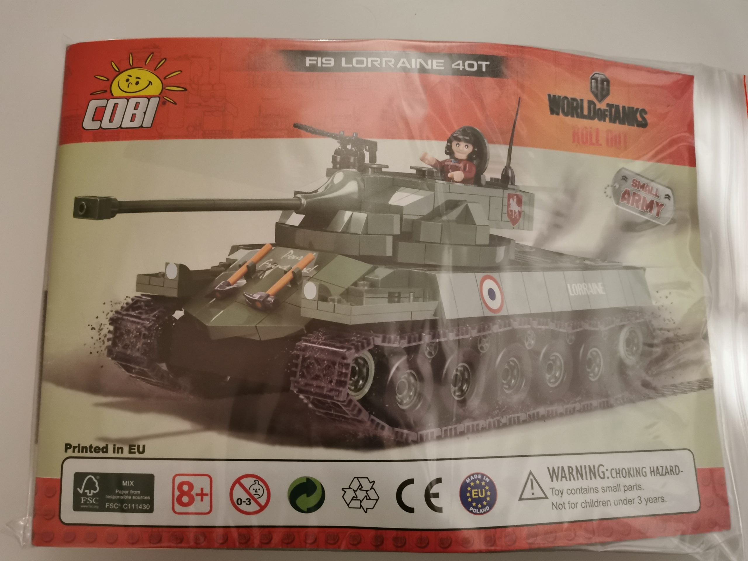 Cobi 3025 F19 Lorraine 40T (World of Tanks) usado