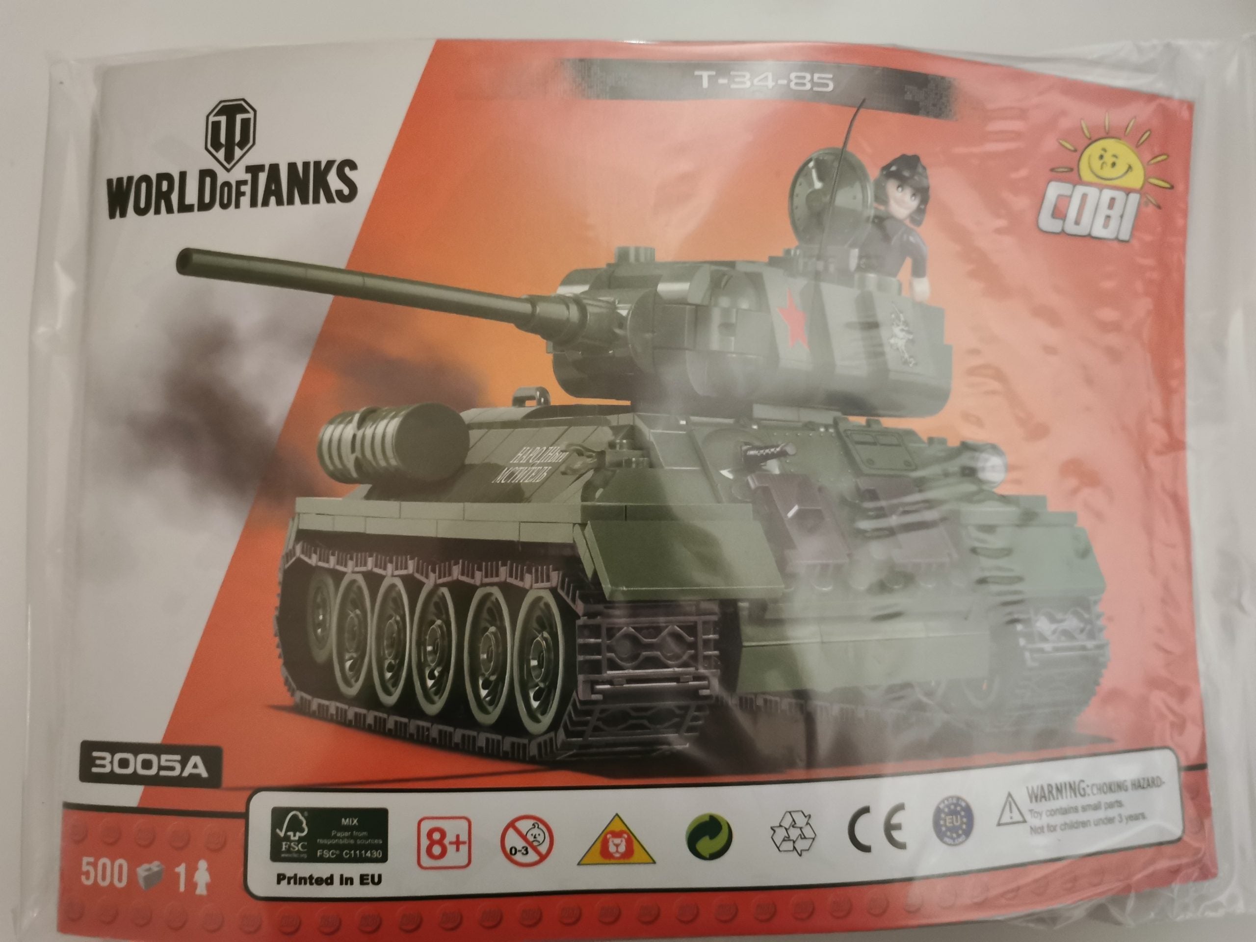 Cobi 3005A T-34/85 (World of Tanks) used