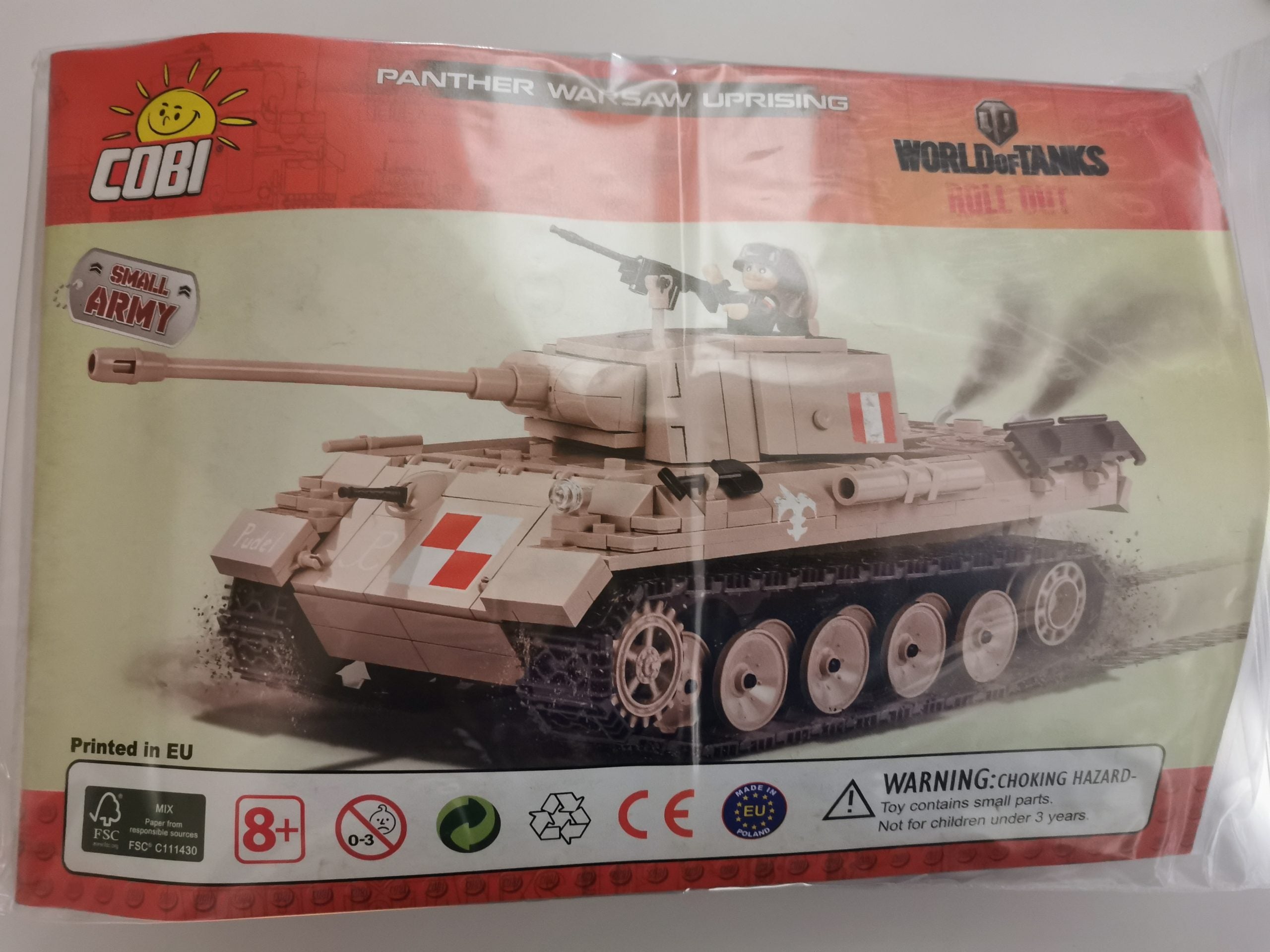 Cobi 3030 Panther Varsovia Uprispring (World of Tanks) usado