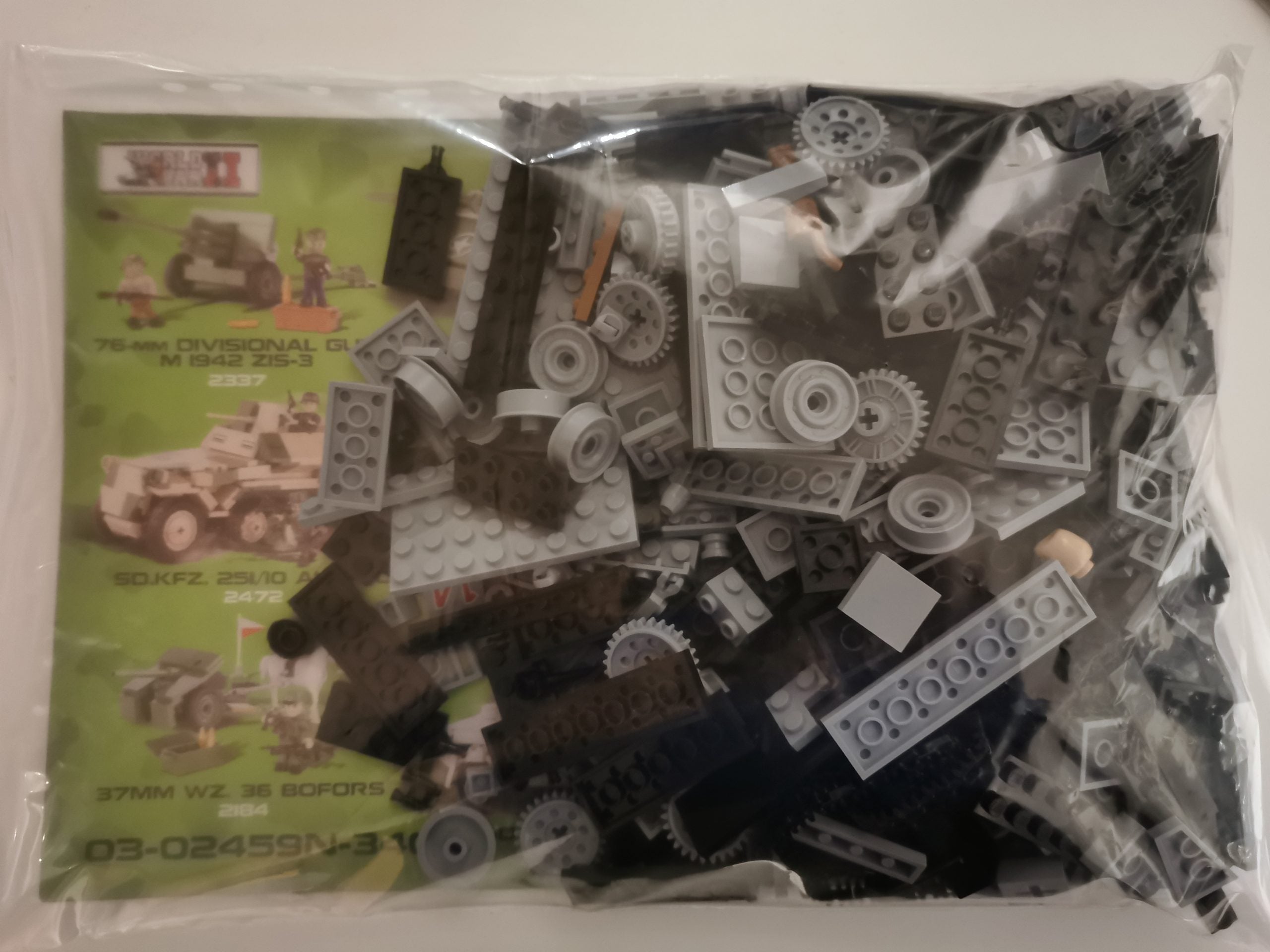 Cobi 2459 Panzer II Ausf. C (1st version) used
