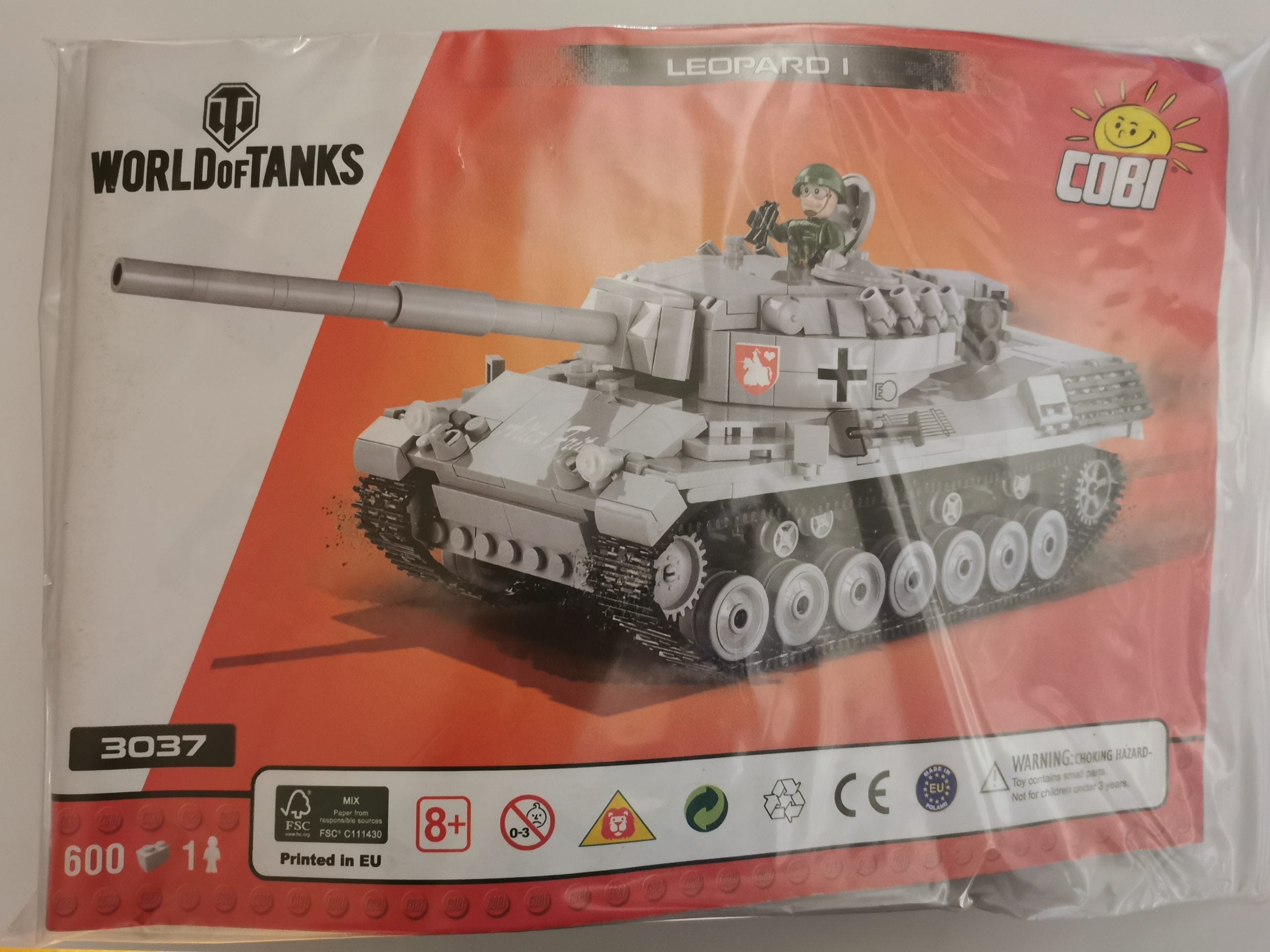 Cobi 3037 Leopard I (1. Version) (World of Tanks) gebraucht