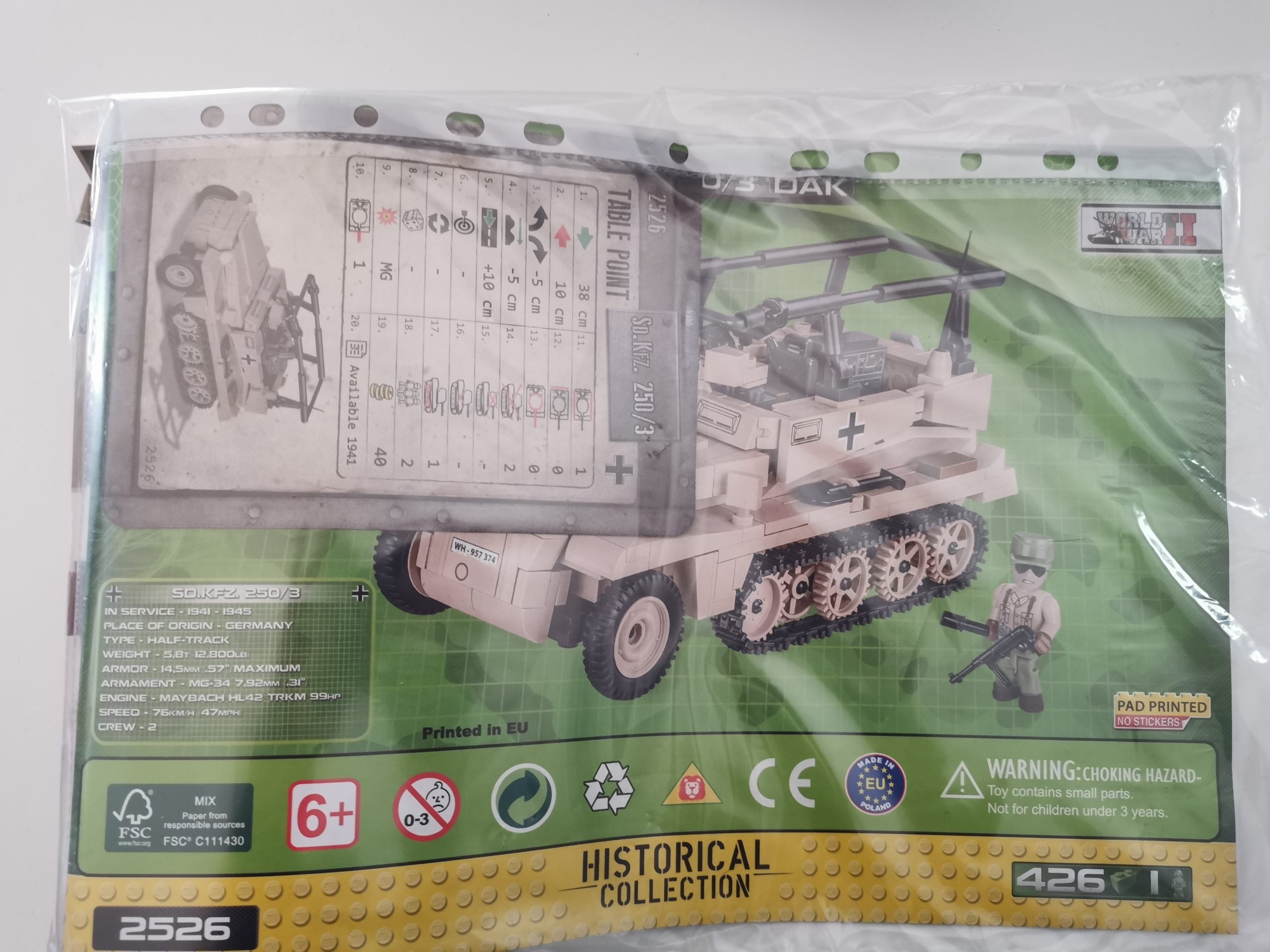 Cobi 2526 SD.KFZ. 250/3 gebraucht