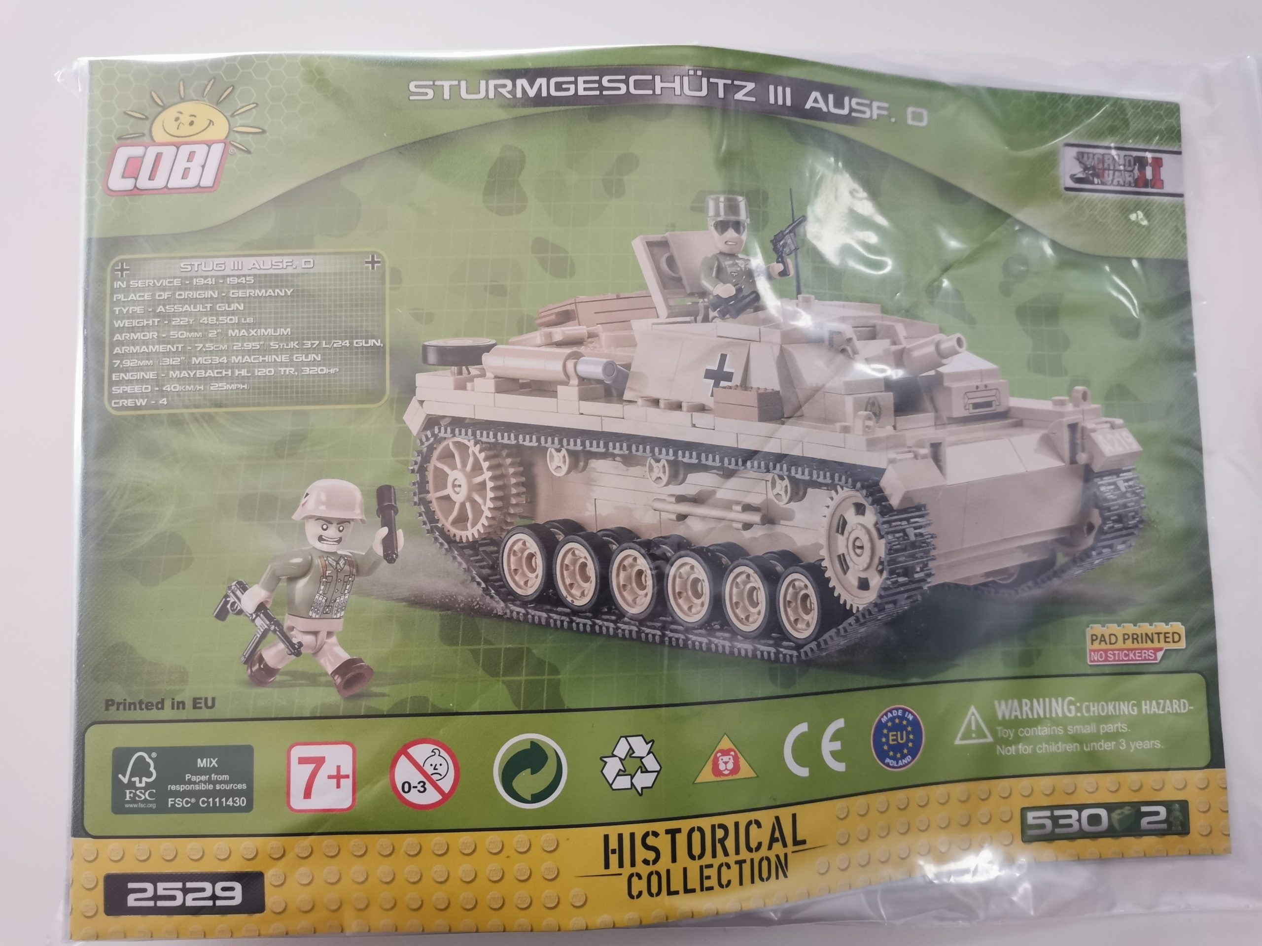 Cobi 2529 Sturmgeschütz III Ausf. D gebraucht