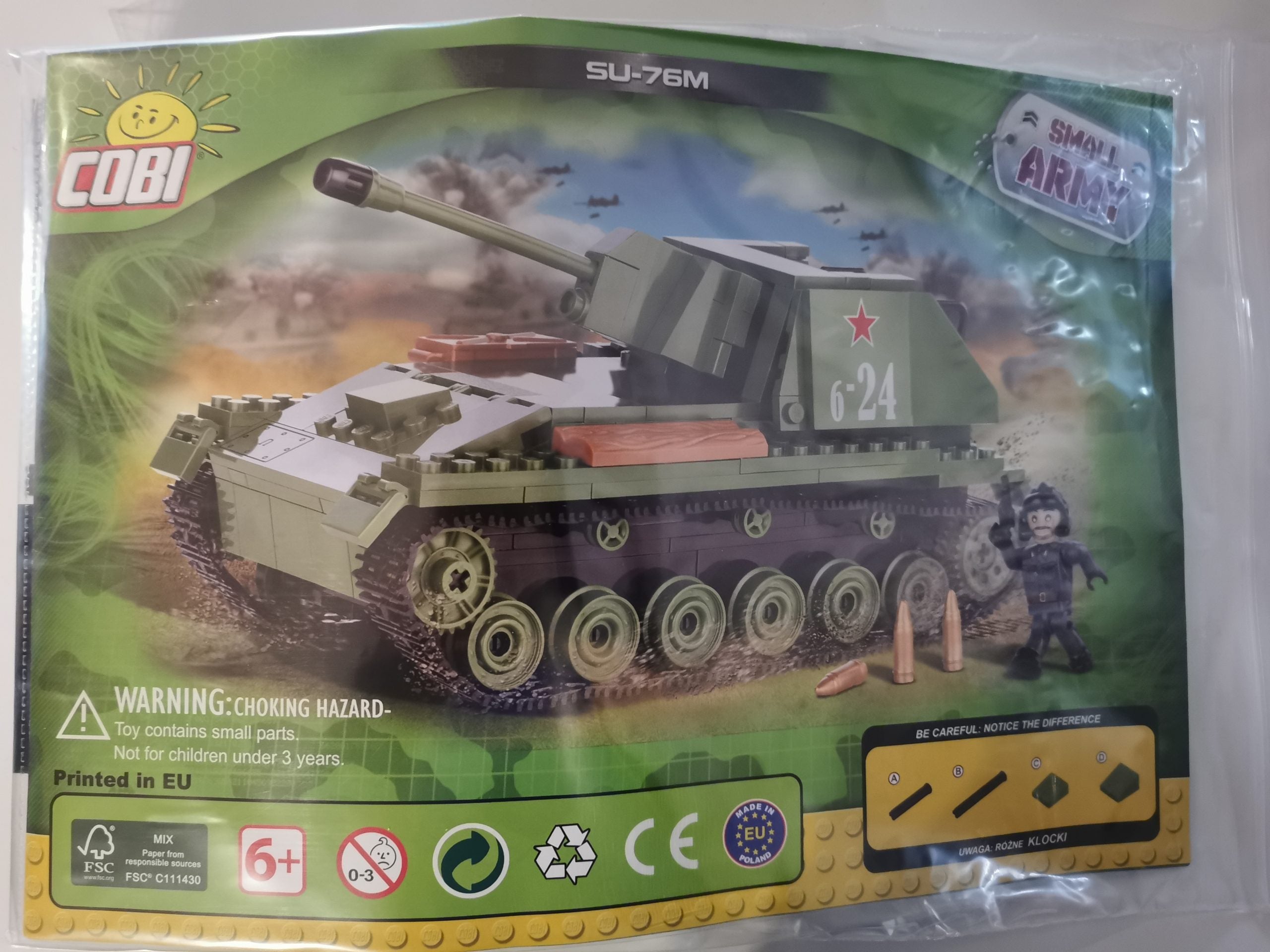 Cobi 2458 SU-76M used