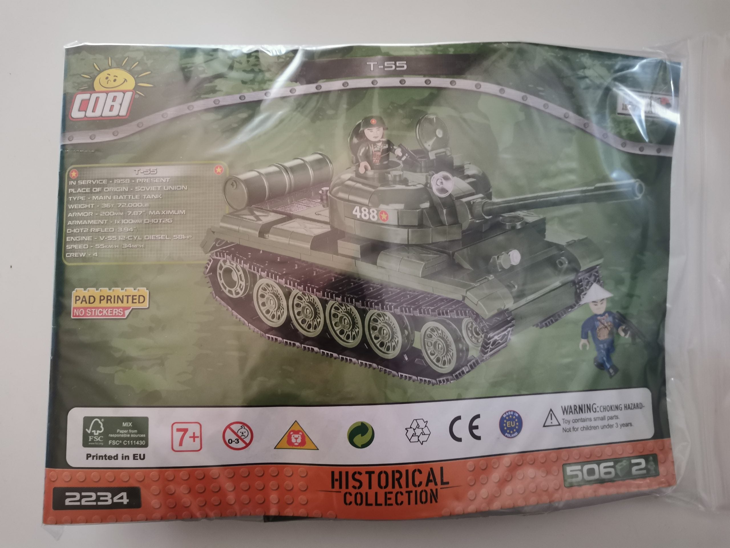 Cobi 2234 T-55 used