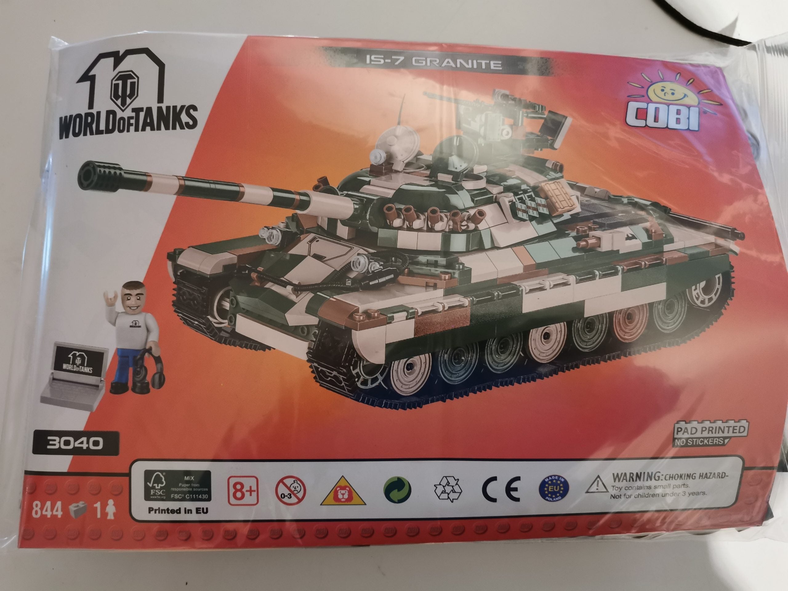 Cobi 3040 IS-7 Granit (World of Tanks) usado
