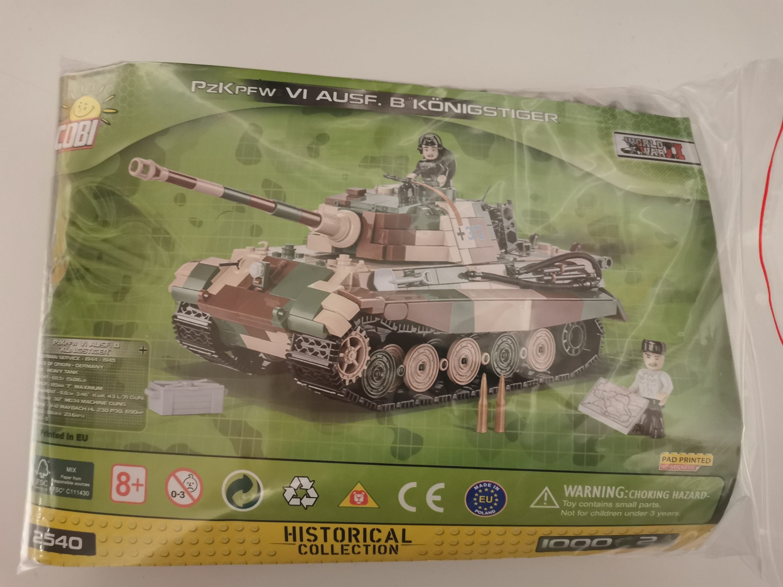 Cobi 2540 Panzerkampfwagen VI Ausf. B Königstiger gebraucht