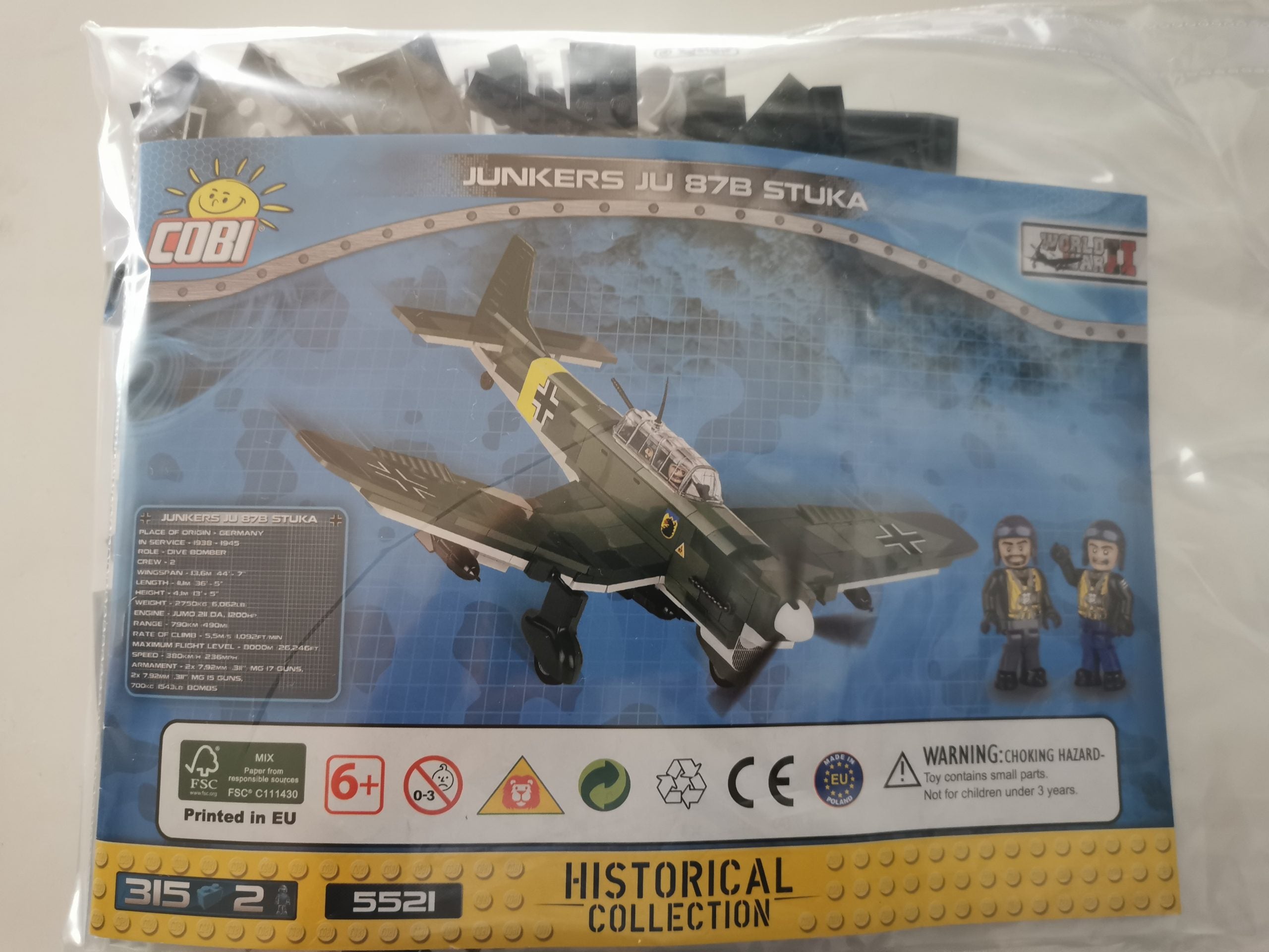 Cobi 5521 Junkers JU 87B Stuka usado