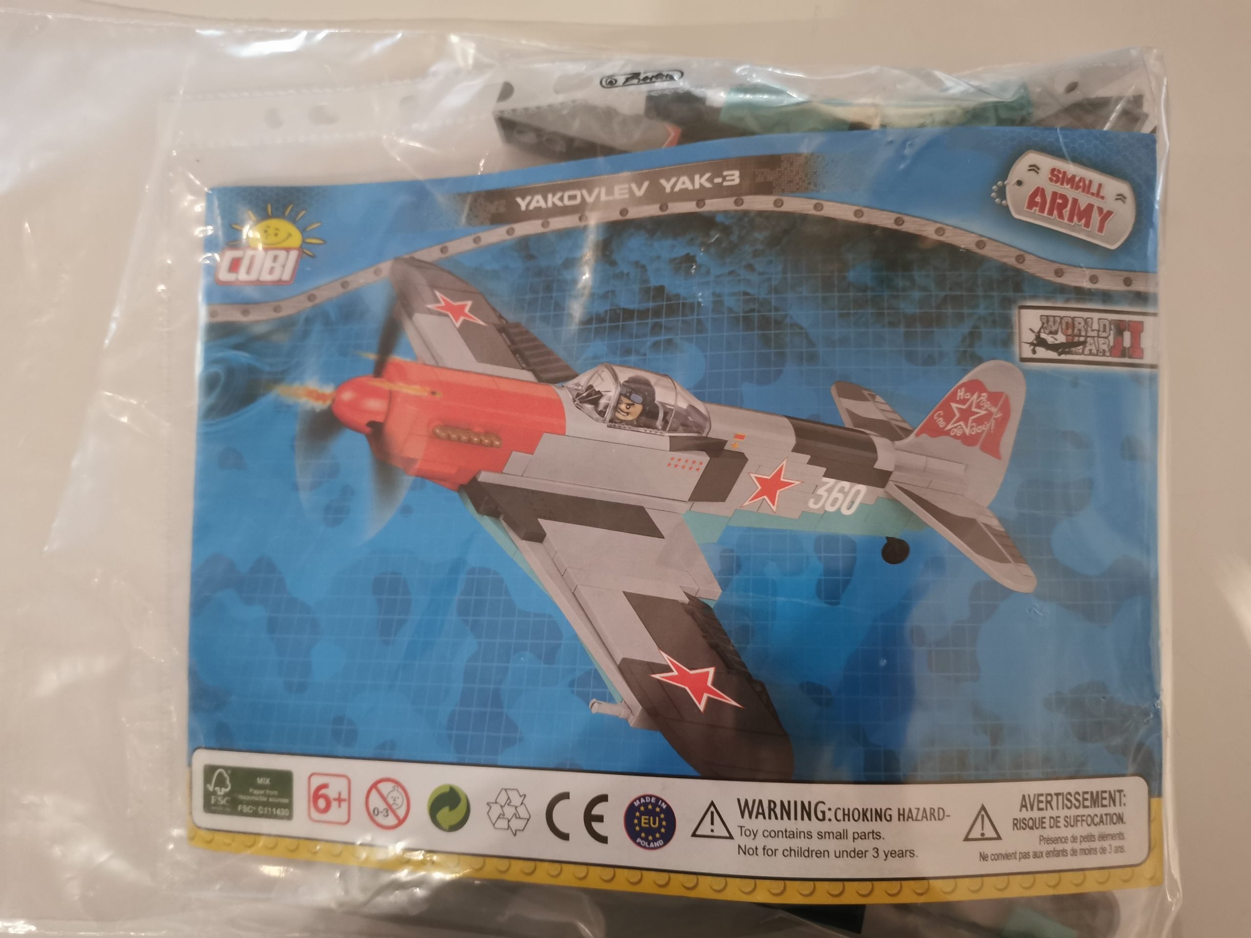 Cobi 5529 Yakovlev Yak-3 de ocasión