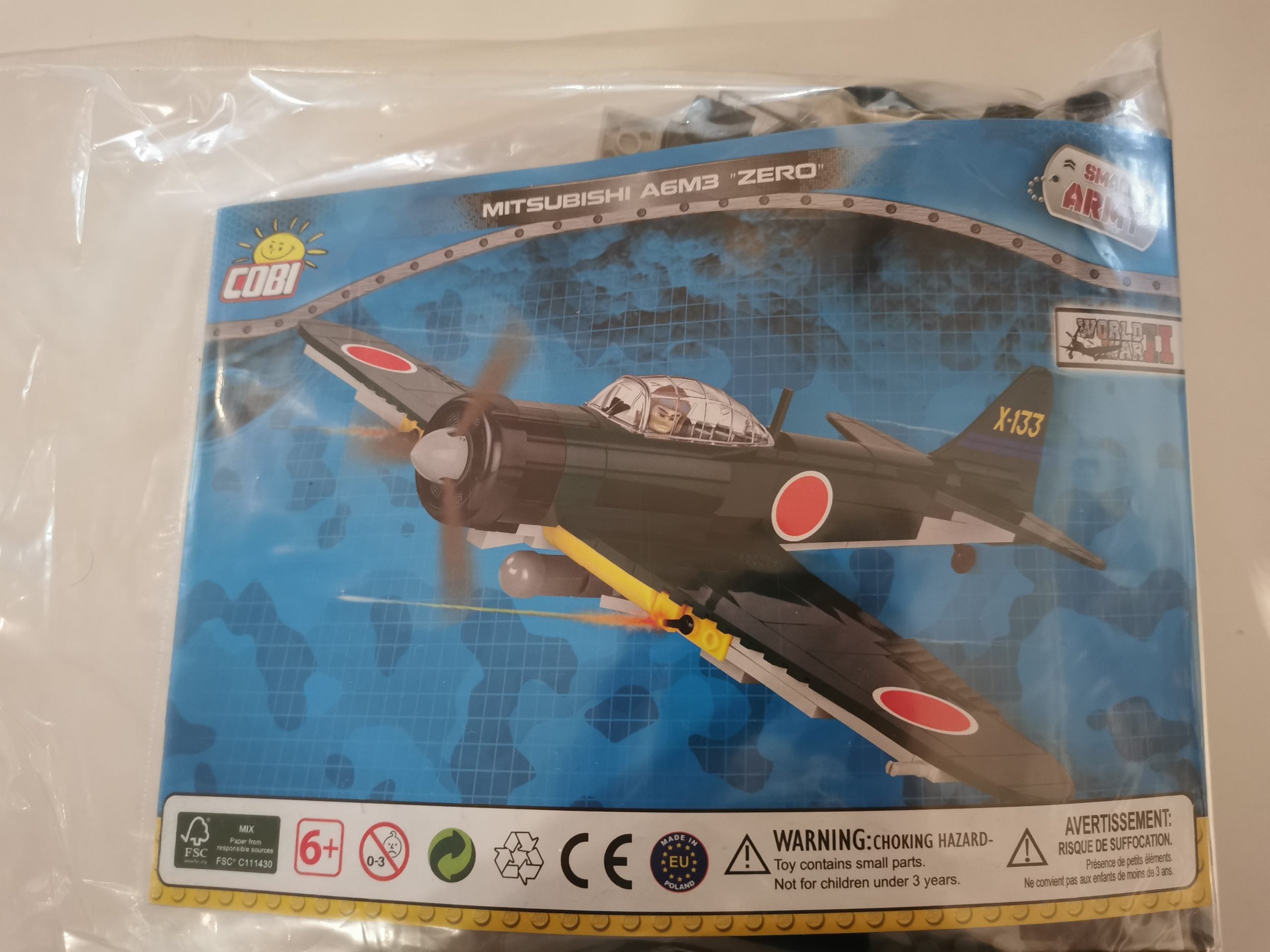 Cobi 5537 Mitsubishi A6M3 "Zero" gebraucht