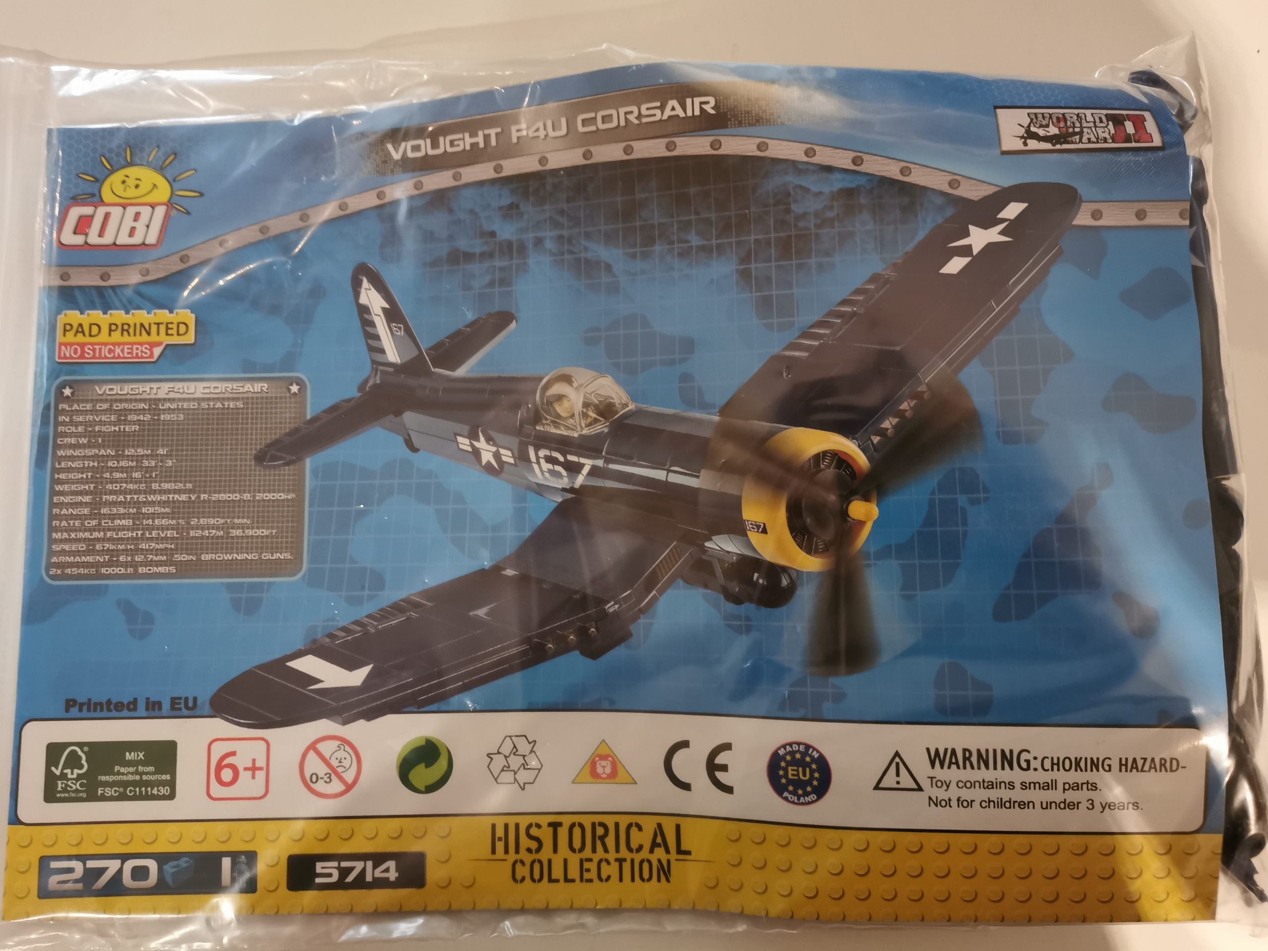 Cobi 5714 Vought F4U Corsair gebraucht