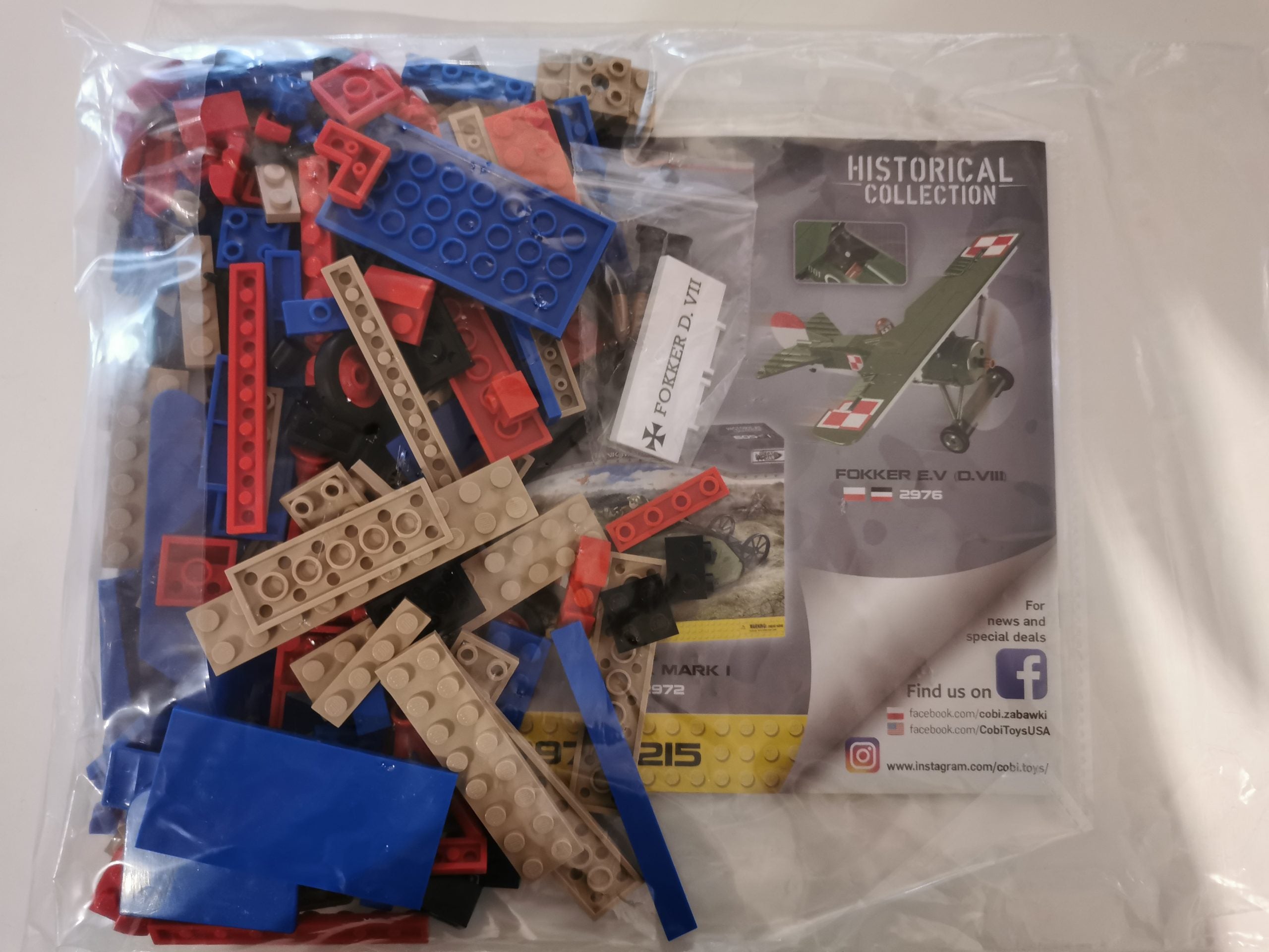 Cobi 2978 Fokker D,VII gebraucht