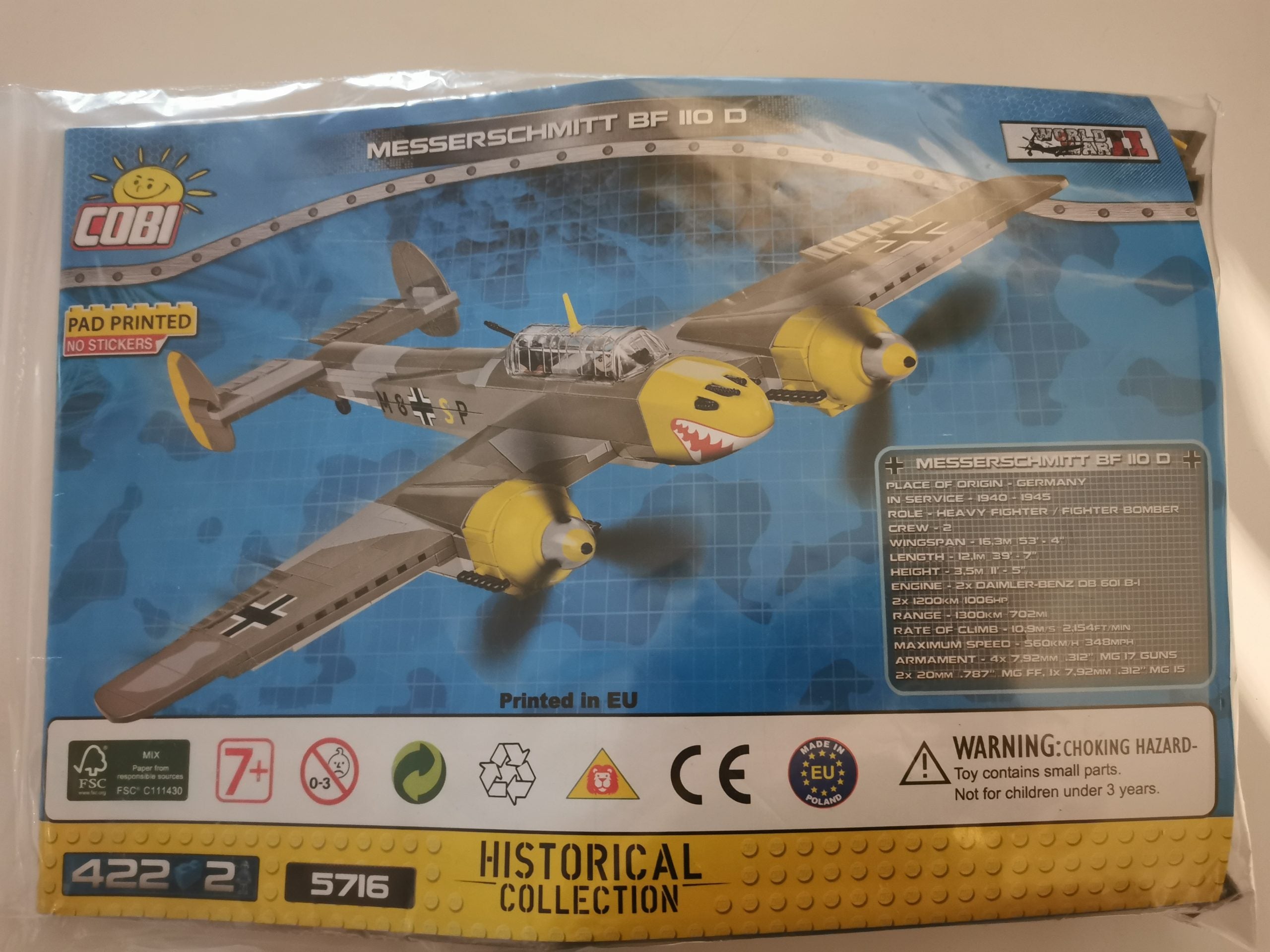 Cobi 5716 Messerschmitt BF 110 D gebraucht