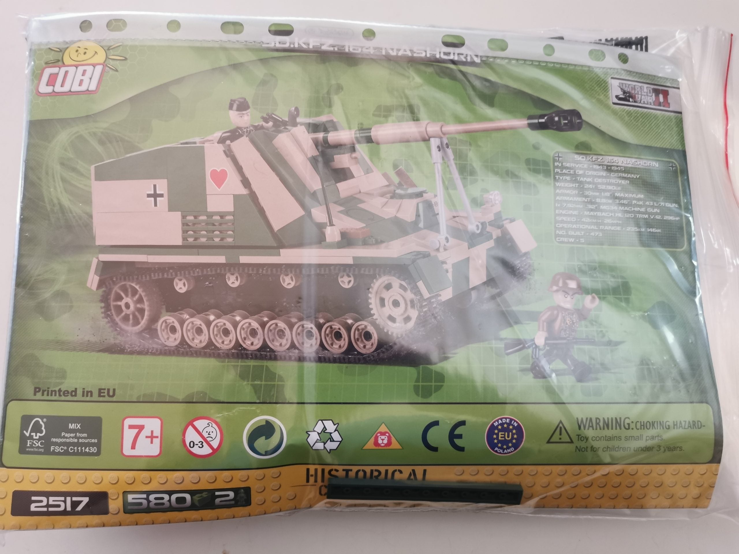 Cobi 2517 Sd.Kfz. 164 Nashorn gebraucht