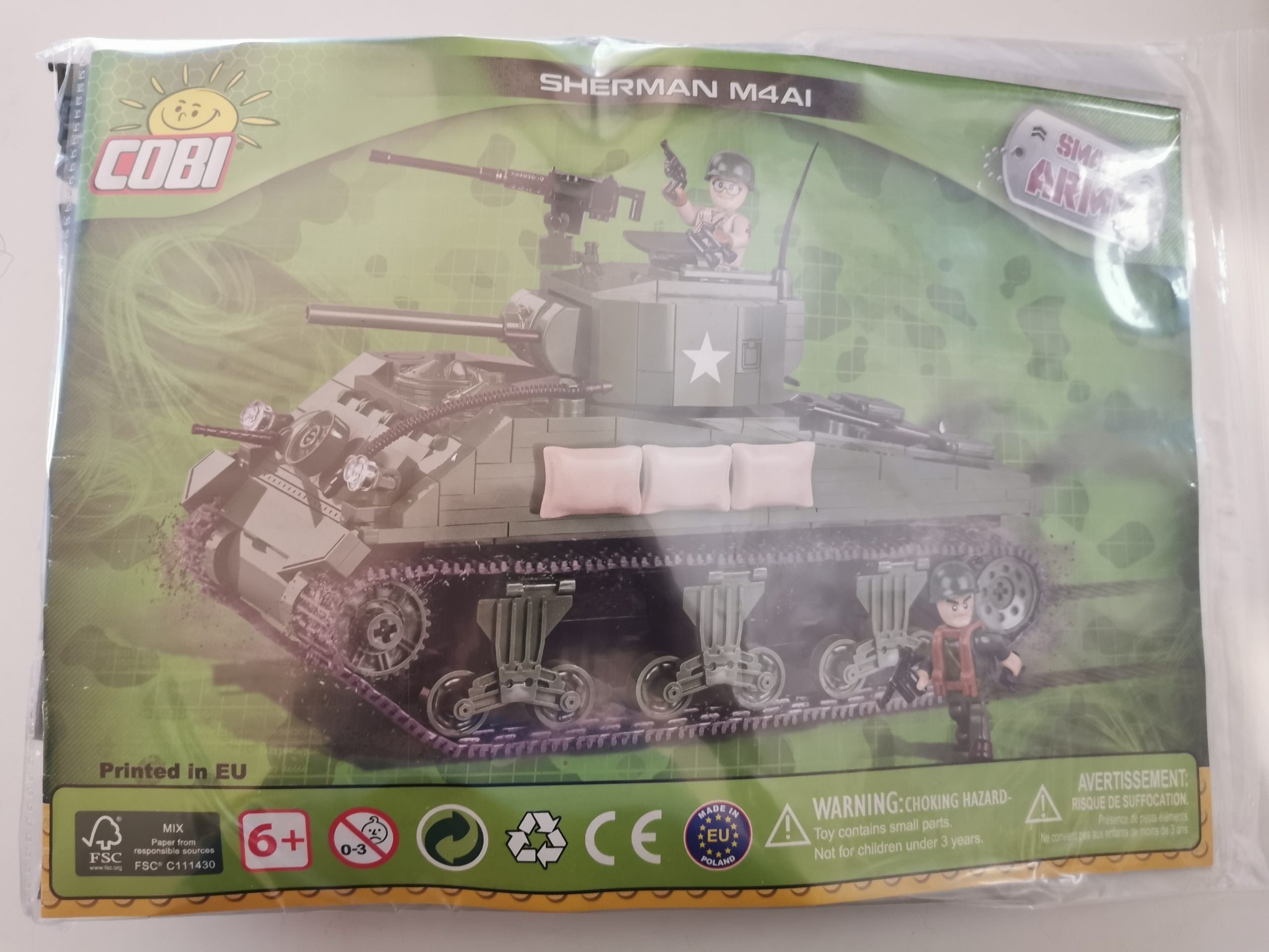 Cobi 2464 Sherman M4A1 (2nd version) used