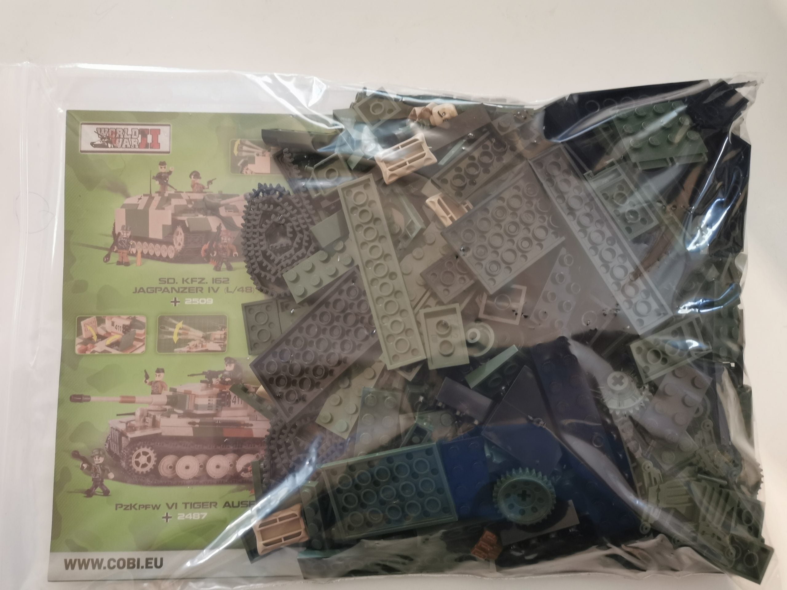 Cobi 2464 Sherman M4A1 (2nd version) used