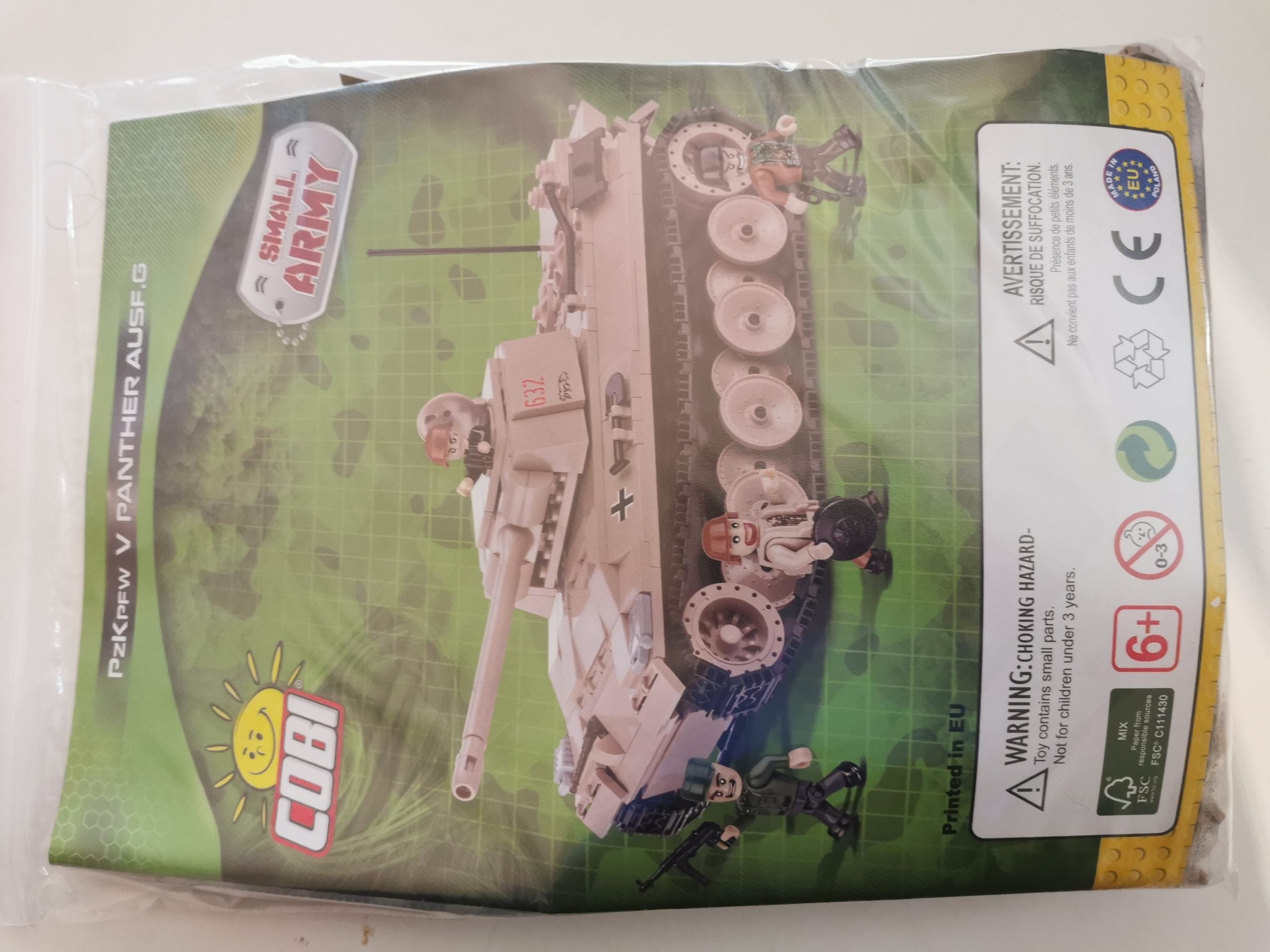 Cobi 2466 PzKpfw V Panther Ausf. G Limited Edition gebraucht