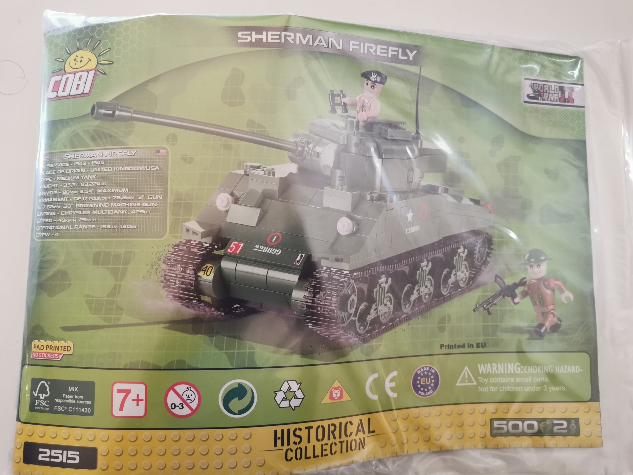 Cobi 2515 Sherman Firefly gebraucht