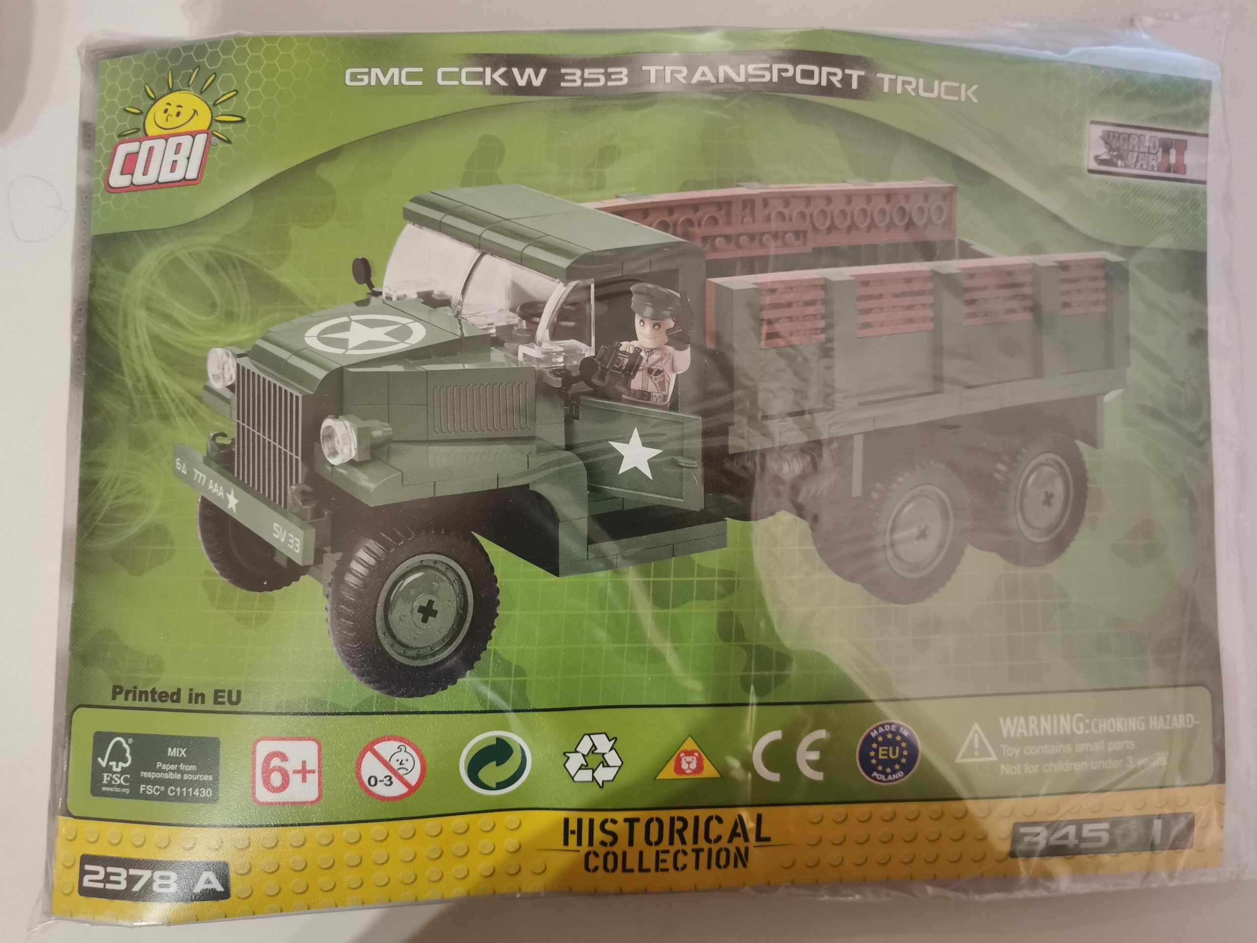 Cobi 2378 GMC CCKW 353 Transport Truck (2nd version) used