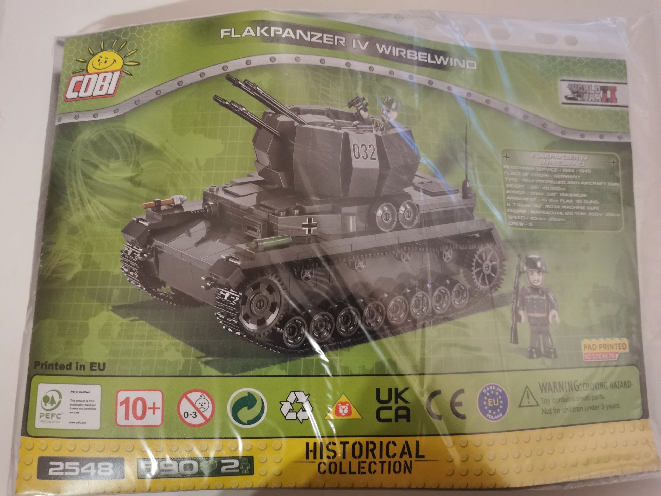 Cobi 2548 Flakpanzer IV Wirbelwind gebraucht