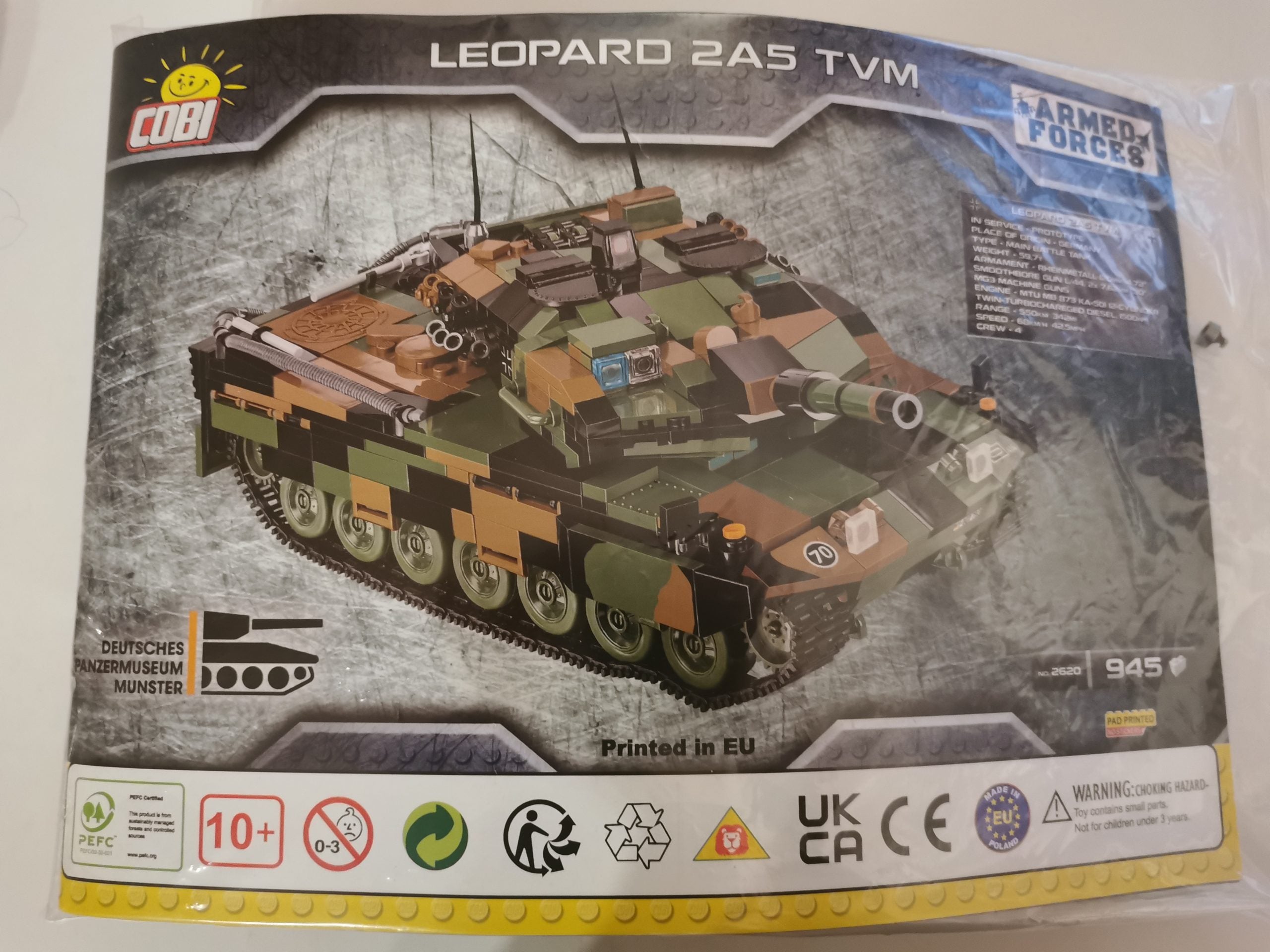 Cobi 2620 Leopard 2A5 TVM used