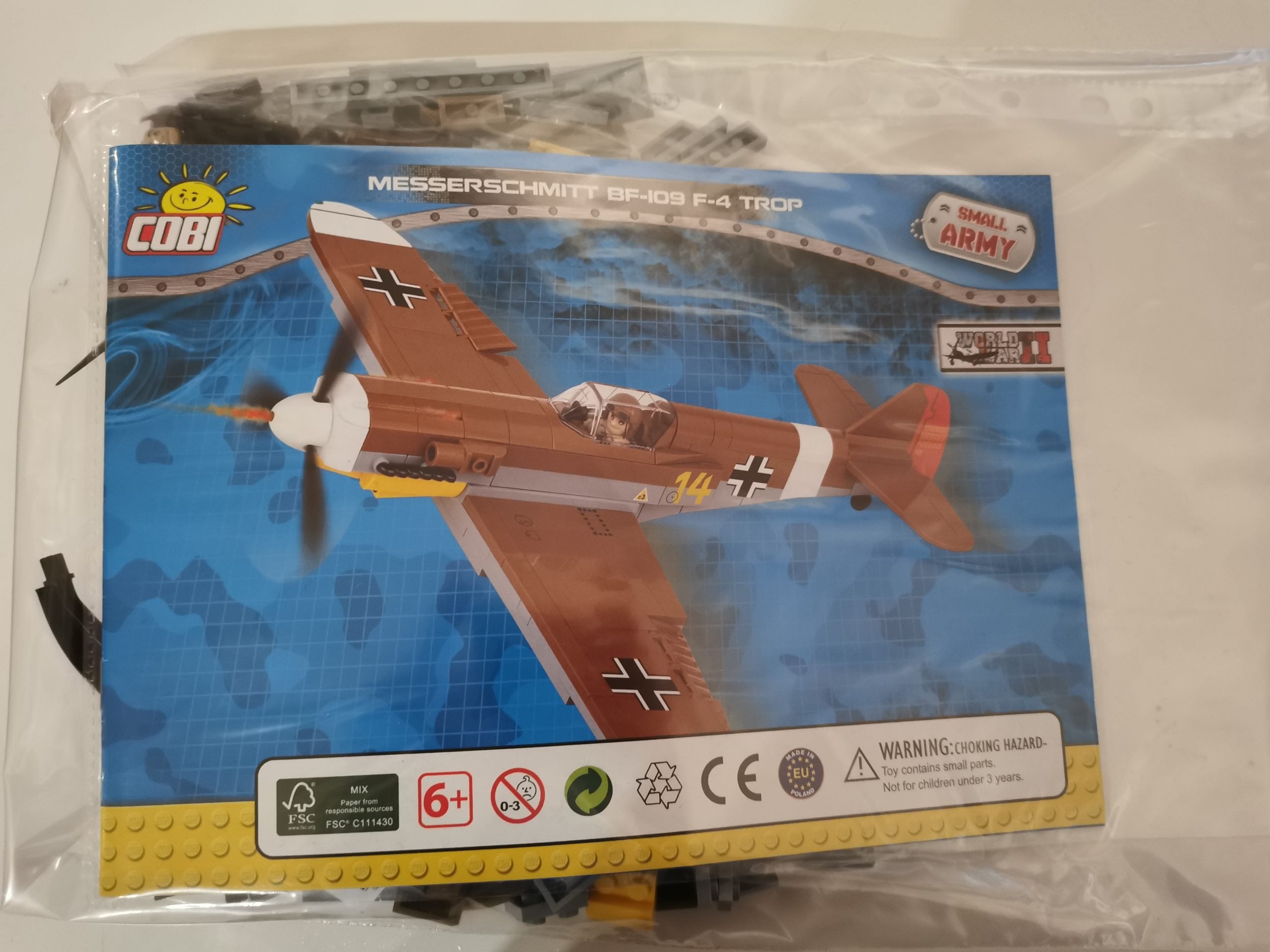 Cobi 5526 Messerschmitt BF-109 F-4 Trop usado