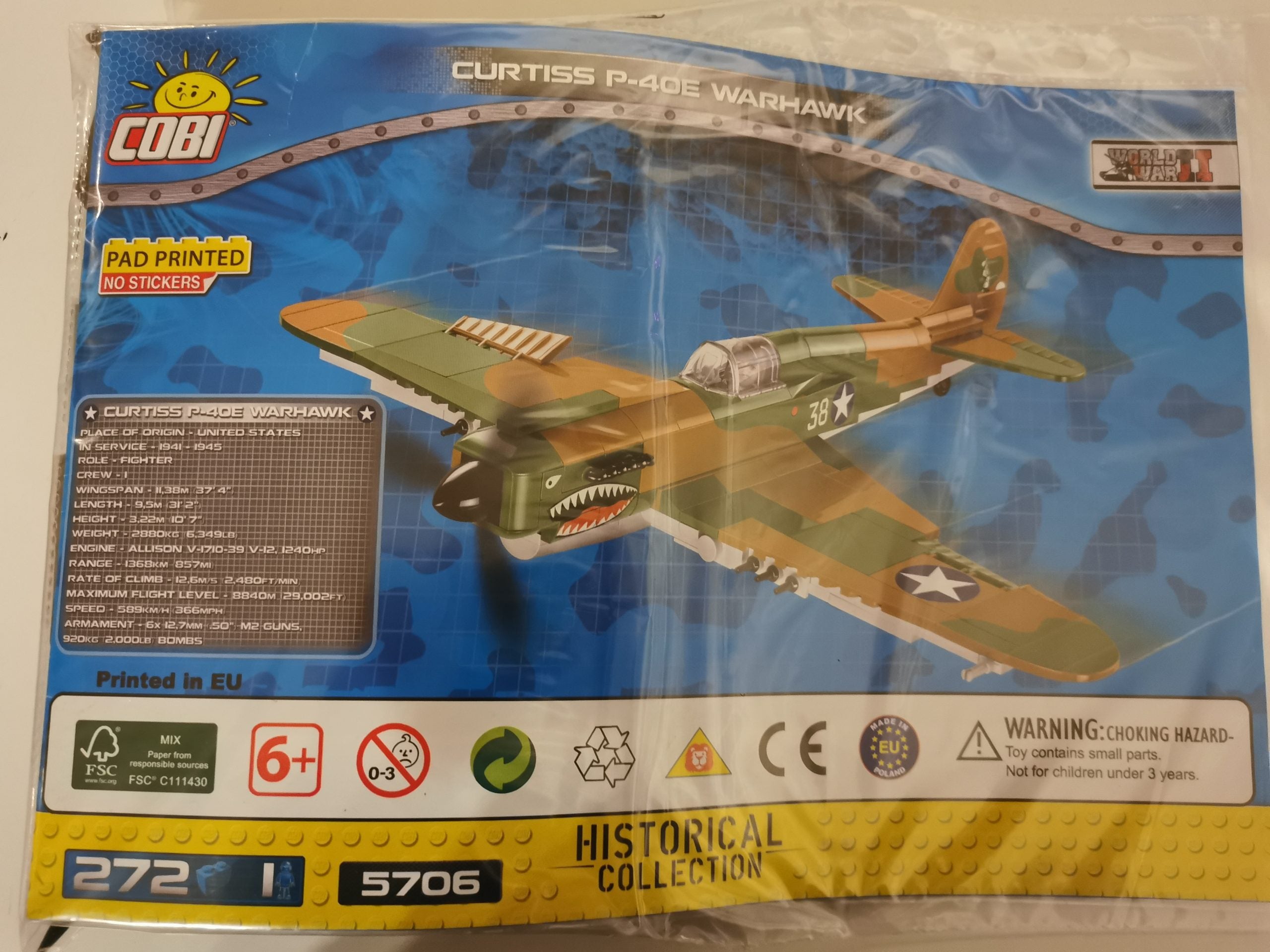Cobi 5706 Curtiss P-40E Warhawk gebraucht