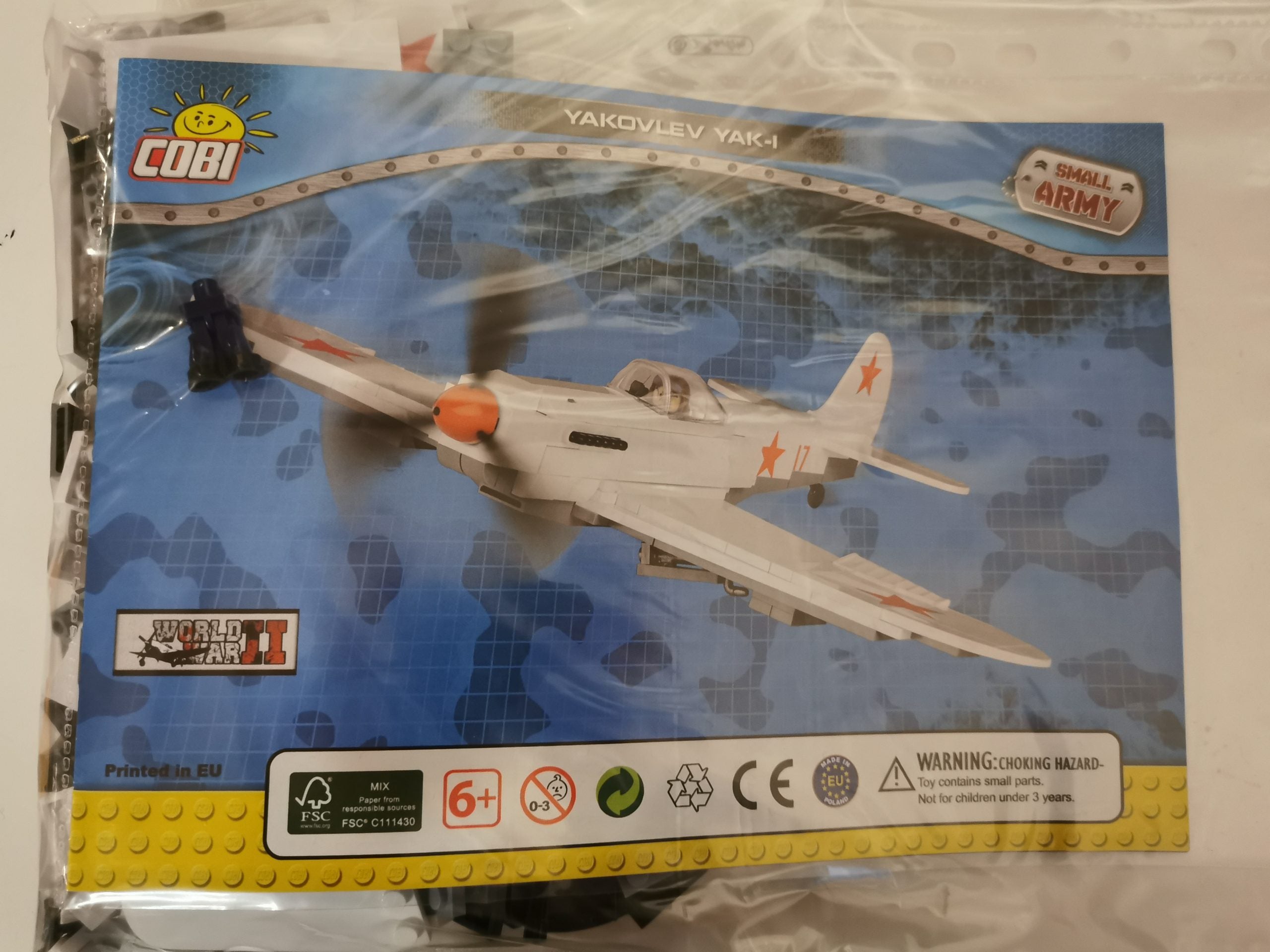 Cobi 5524 Yakovlev Yak-I usado