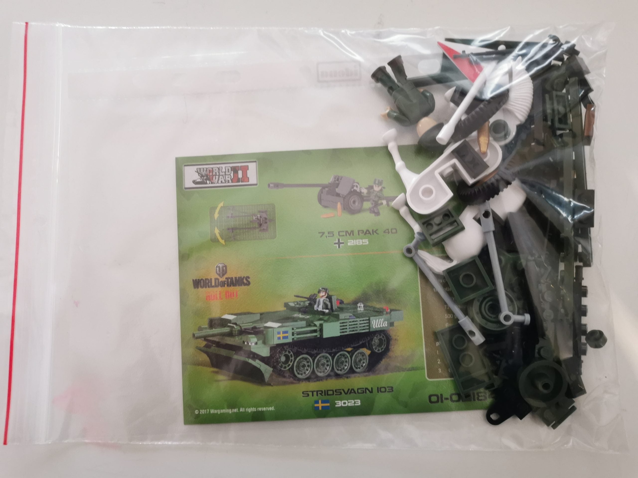 Cobi 2184 37mm Wz.36 Bofors (2nd version) used