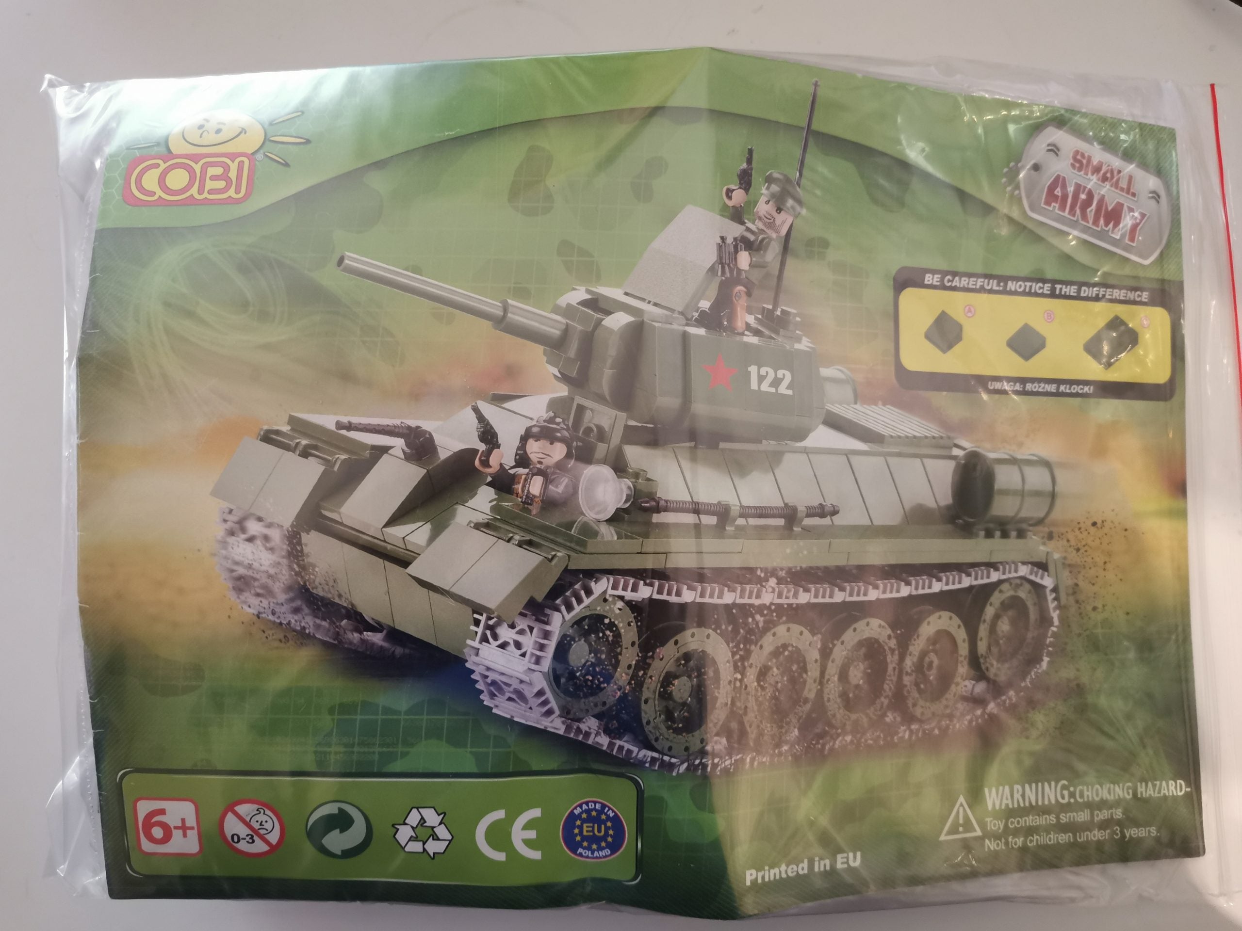 Cobi 2438 T-34 Medium Tank (2nd version) used