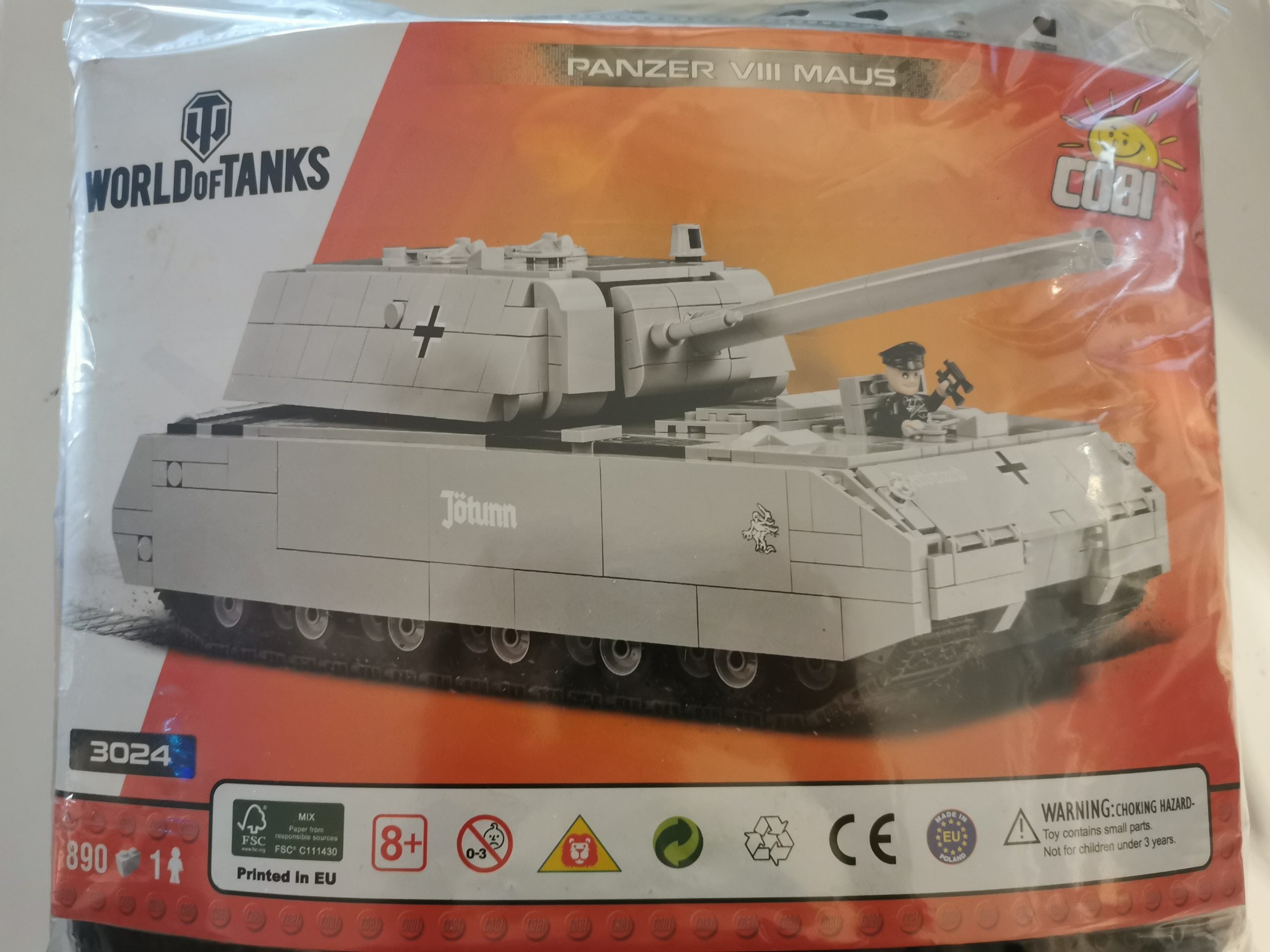 Cobi 3024 Panzer VIII Maus (3. Version) gebraucht