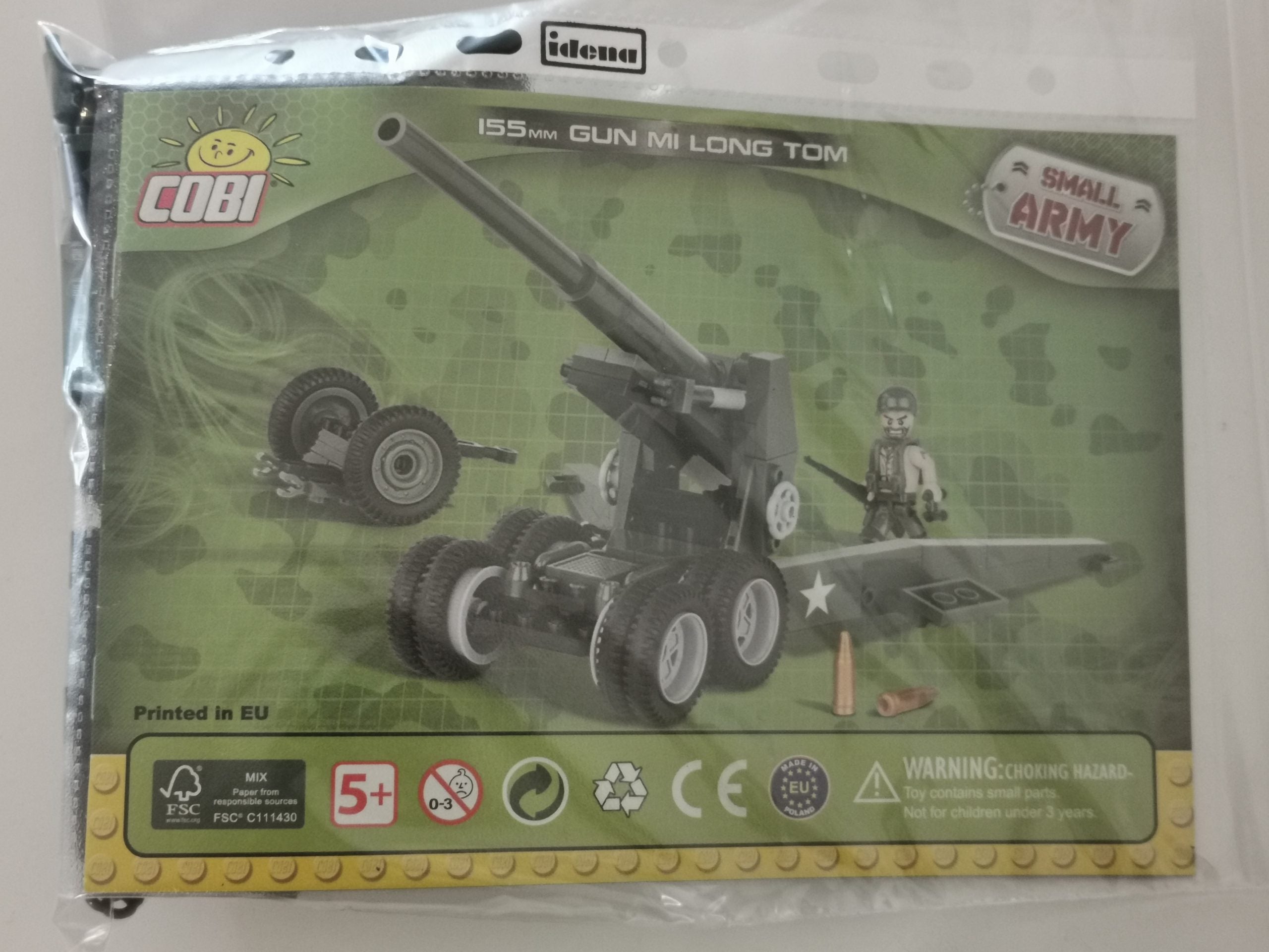 Cobi 2369 155mm Gun M1 Long Tom used