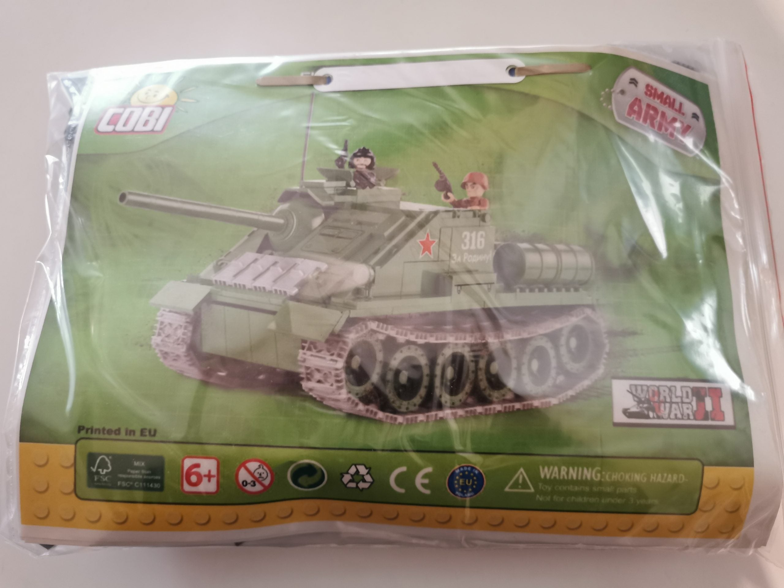 Cobi 2467 SU-85 (1st version) used (reprint)