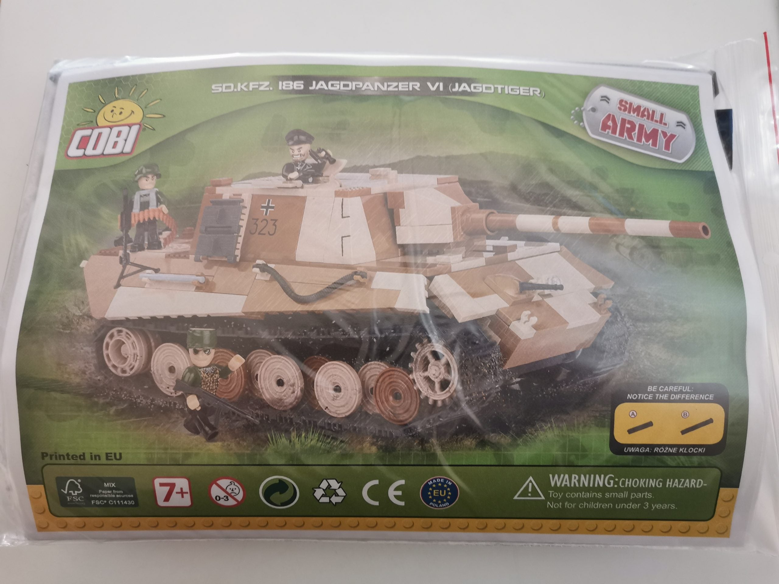 Cobi 2484 Sd.Kfz. 186 Jagdpanzer VI gebraucht (Nachdruck)