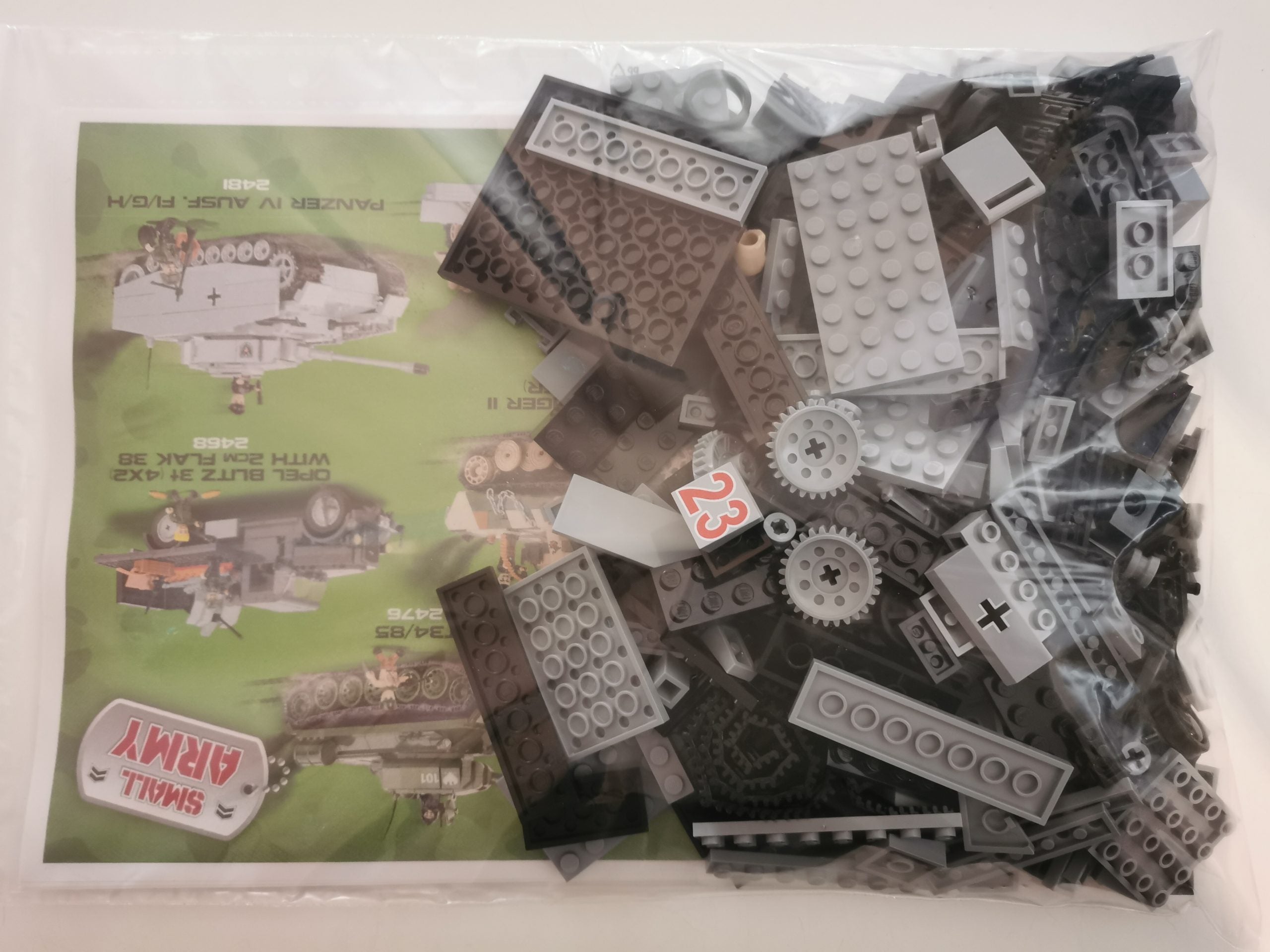 Cobi 2474 Panzer I Ausf. B (1st version) used (reprint)