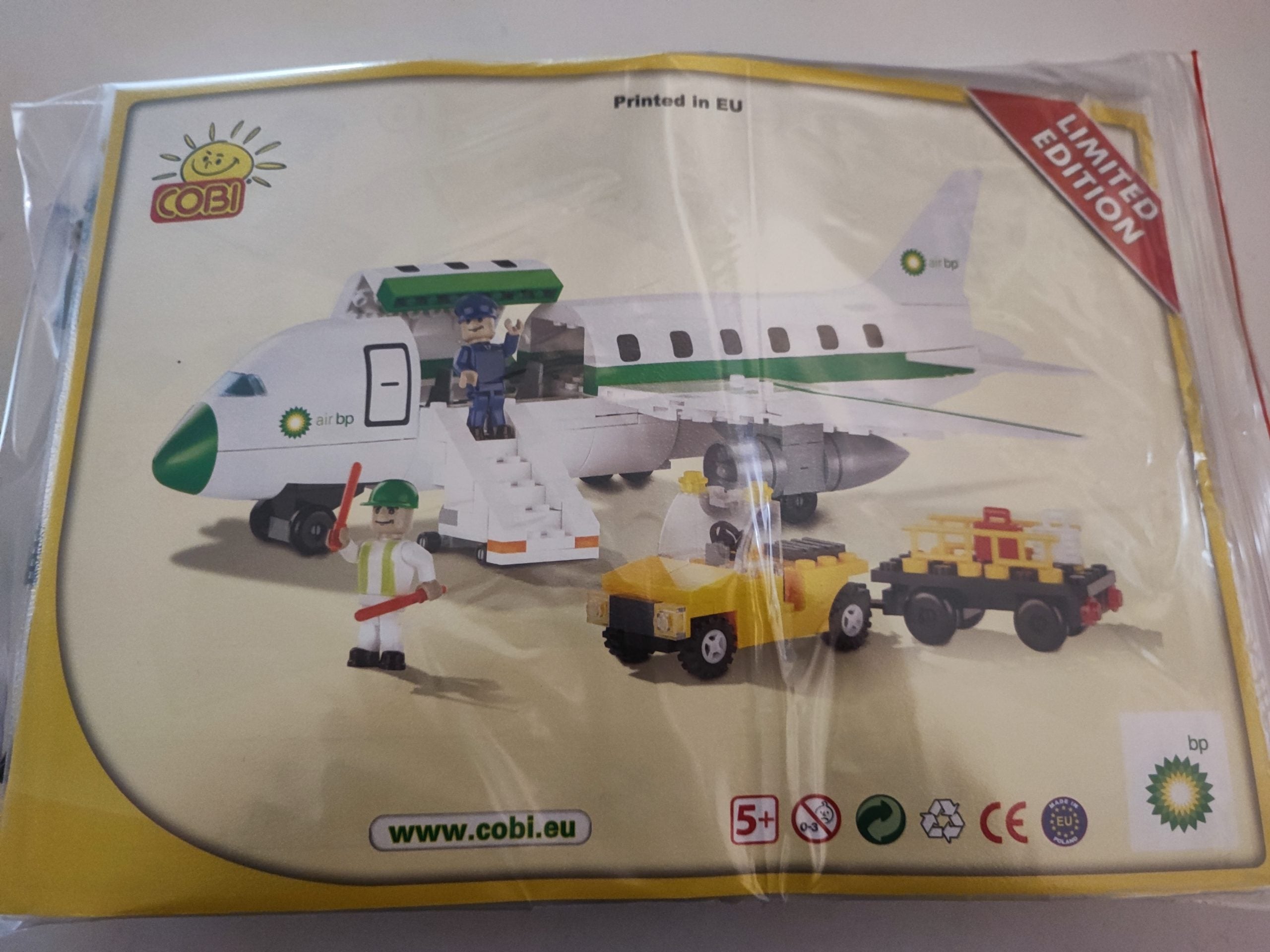 Cobi 1984 BP plane used