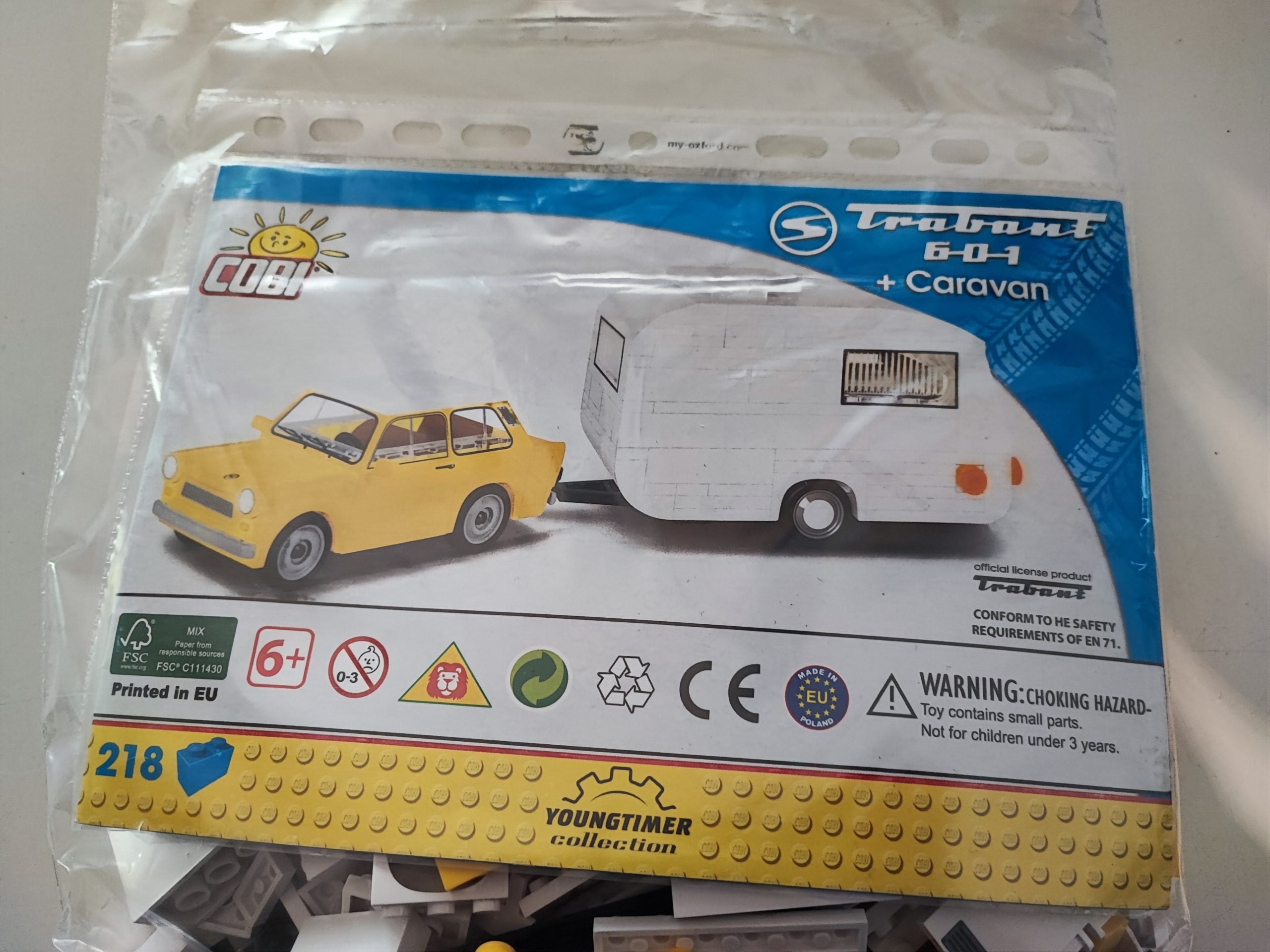 Cobi 24590 Trabant 601 + Caravana usado