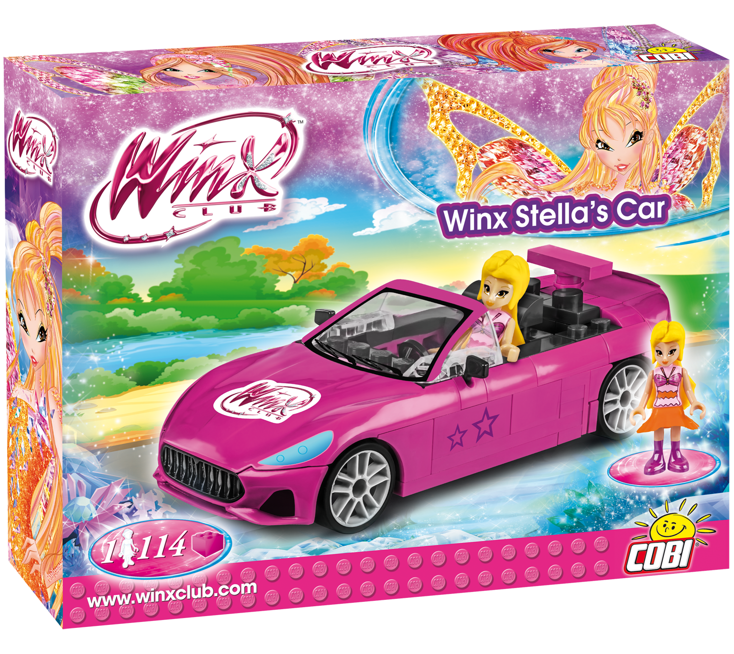 Cobi 25088 Winx Stella´s Car