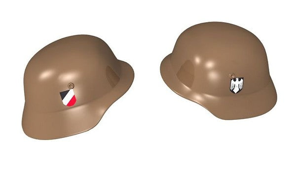 Cobi - steel helmet - German printed brown