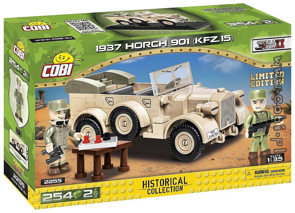Cobi 2255 1937 Horch 901 kfz.15 - Limited Edition
