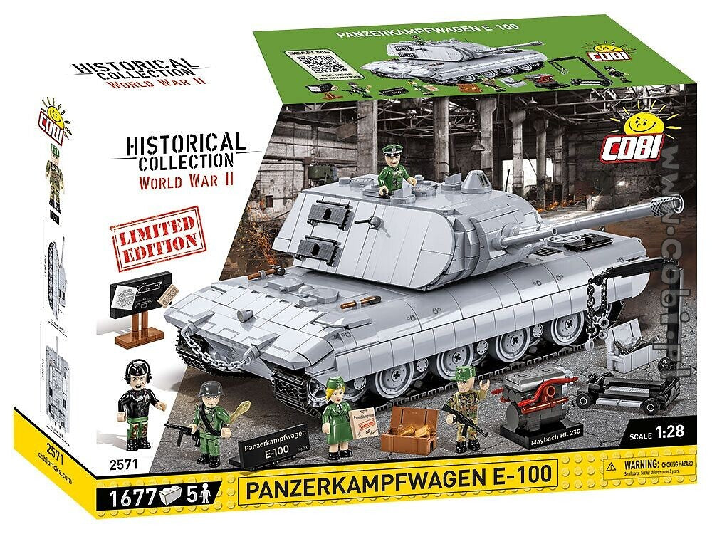 Cobi 2571 Panzerkampfwagen E-100 - Limited Edition